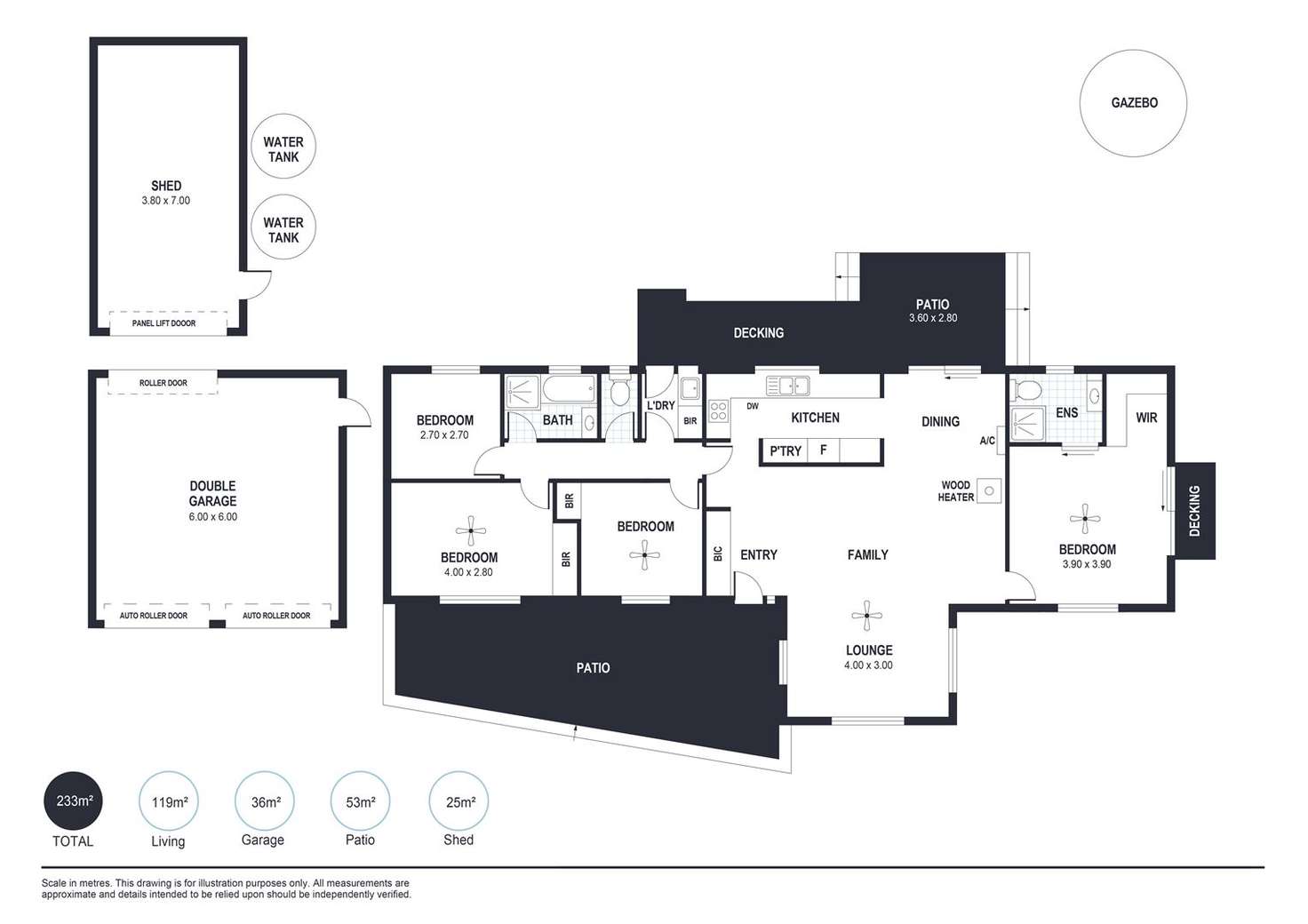 Floorplan of Homely house listing, 1 Tara Court, Goolwa North SA 5214