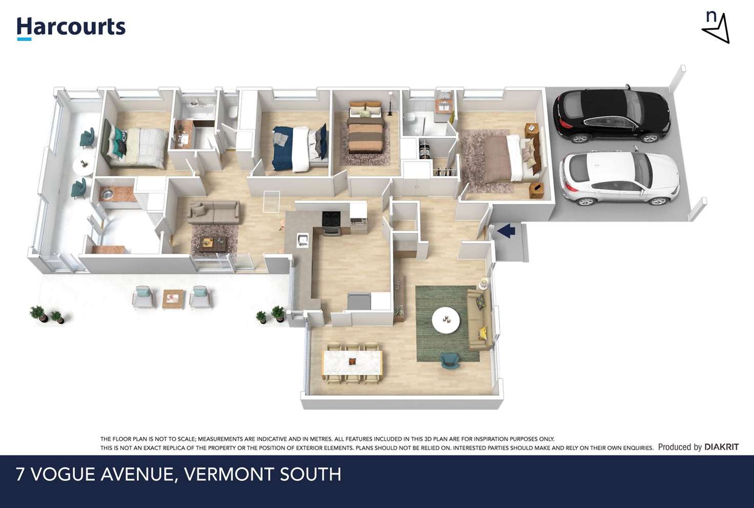 Floorplan of Homely house listing, 7 Vogue Avenue, Vermont South VIC 3133