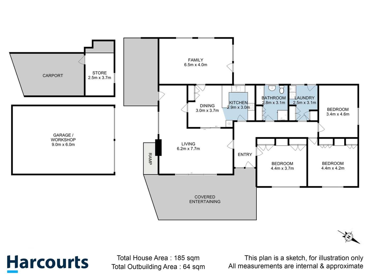 Floorplan of Homely house listing, 183 Glen Huon Road, Huonville TAS 7109