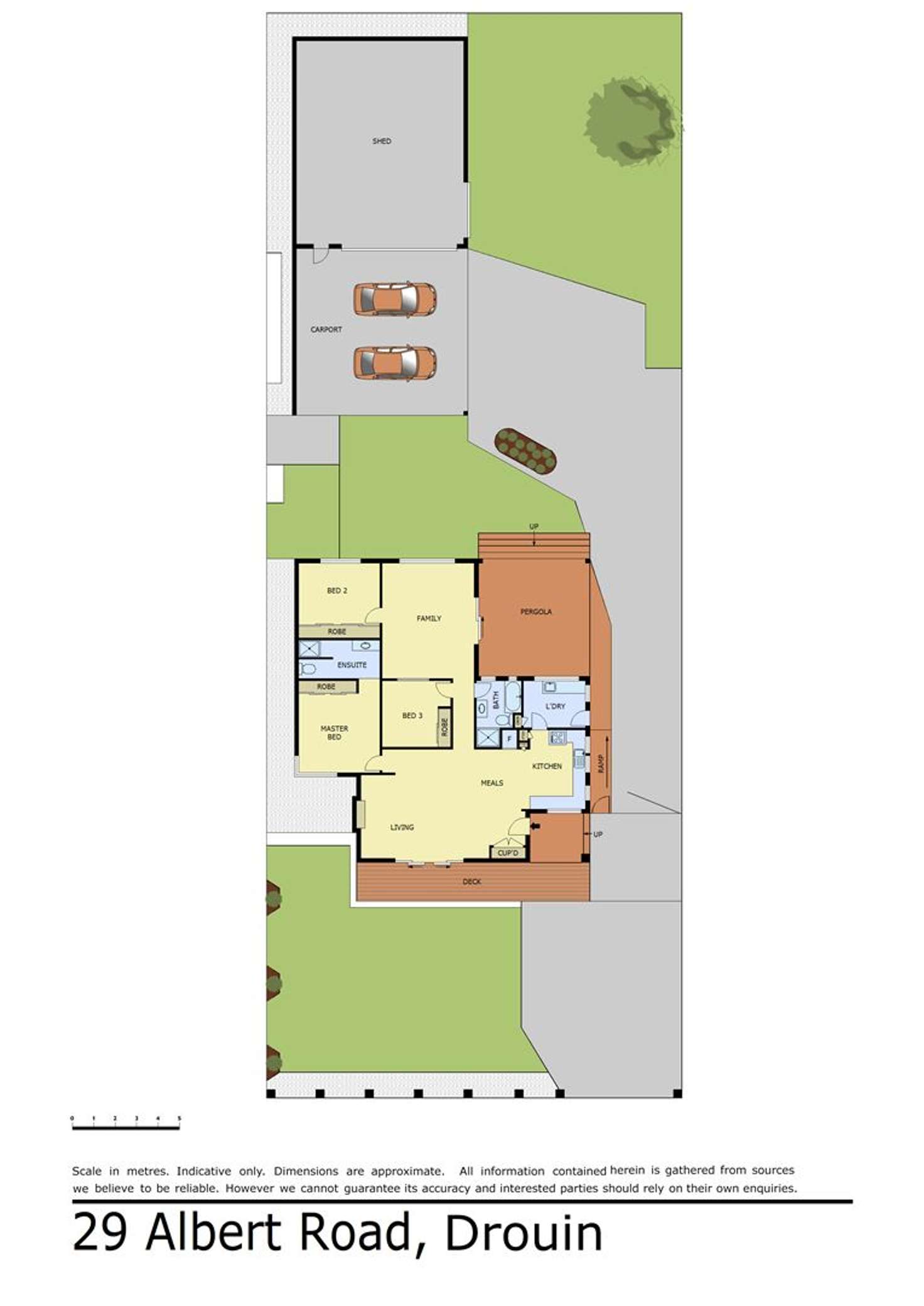 Floorplan of Homely house listing, 29 Albert Road, Drouin VIC 3818