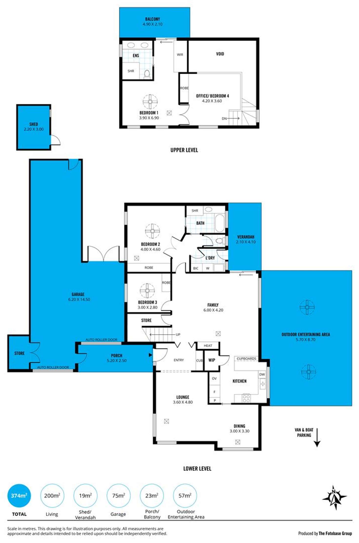 Floorplan of Homely house listing, 27 Crossdale Drive, Aberfoyle Park SA 5159