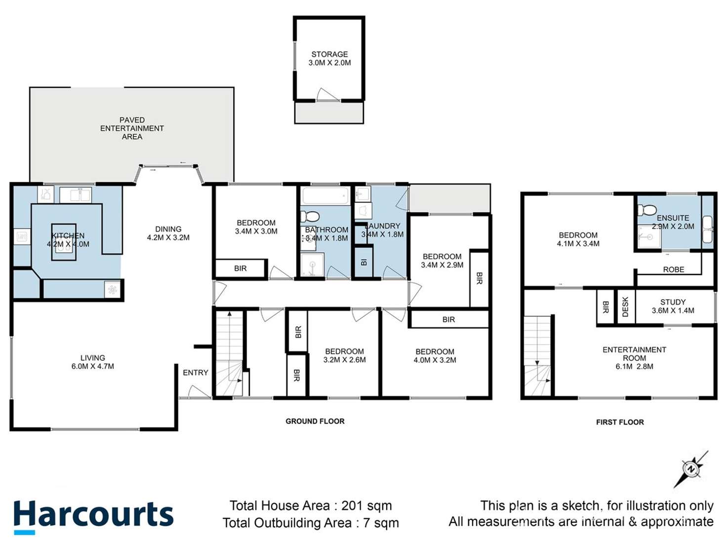 Floorplan of Homely house listing, 14a Welcome Avenue, Kingston TAS 7050