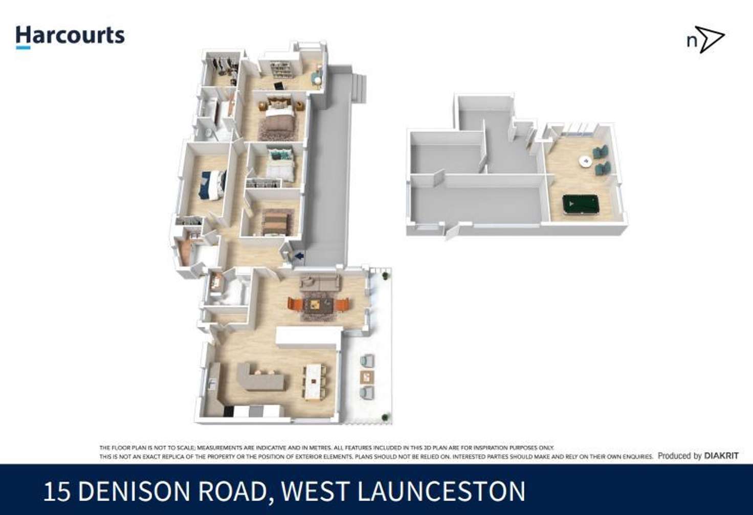 Floorplan of Homely house listing, 15 Denison Road, West Launceston TAS 7250