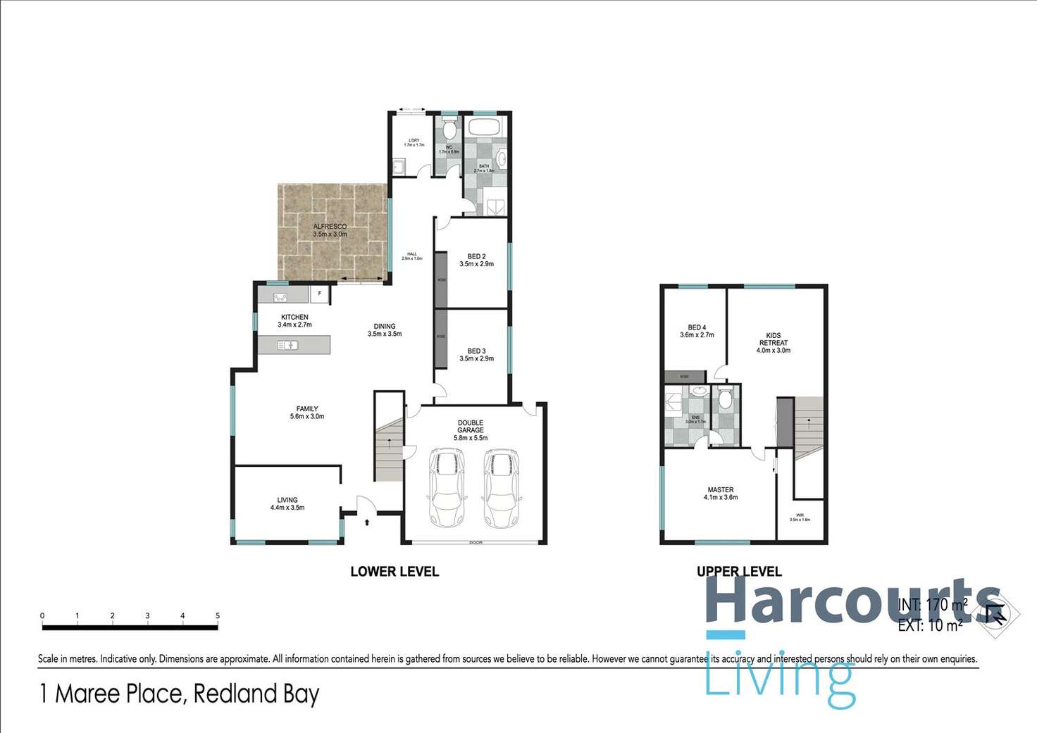 Floorplan of Homely house listing, 1 Maree Place, Redland Bay QLD 4165