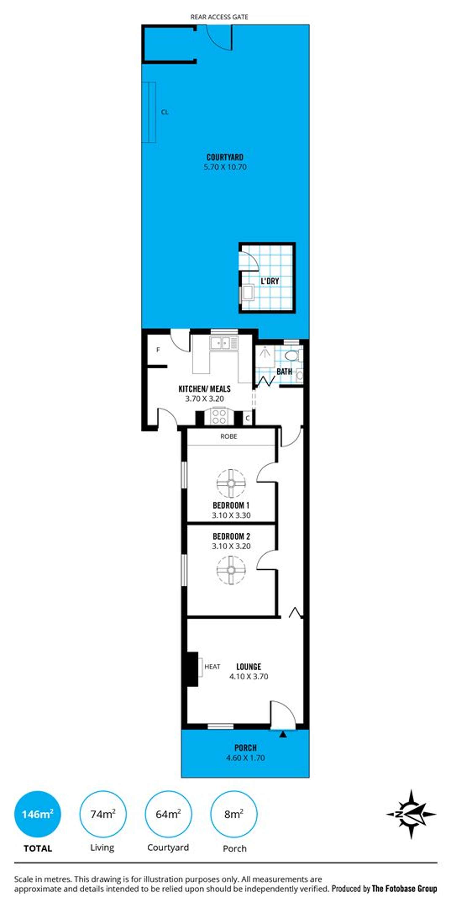 Floorplan of Homely house listing, 14 Union Street, Beulah Park SA 5067