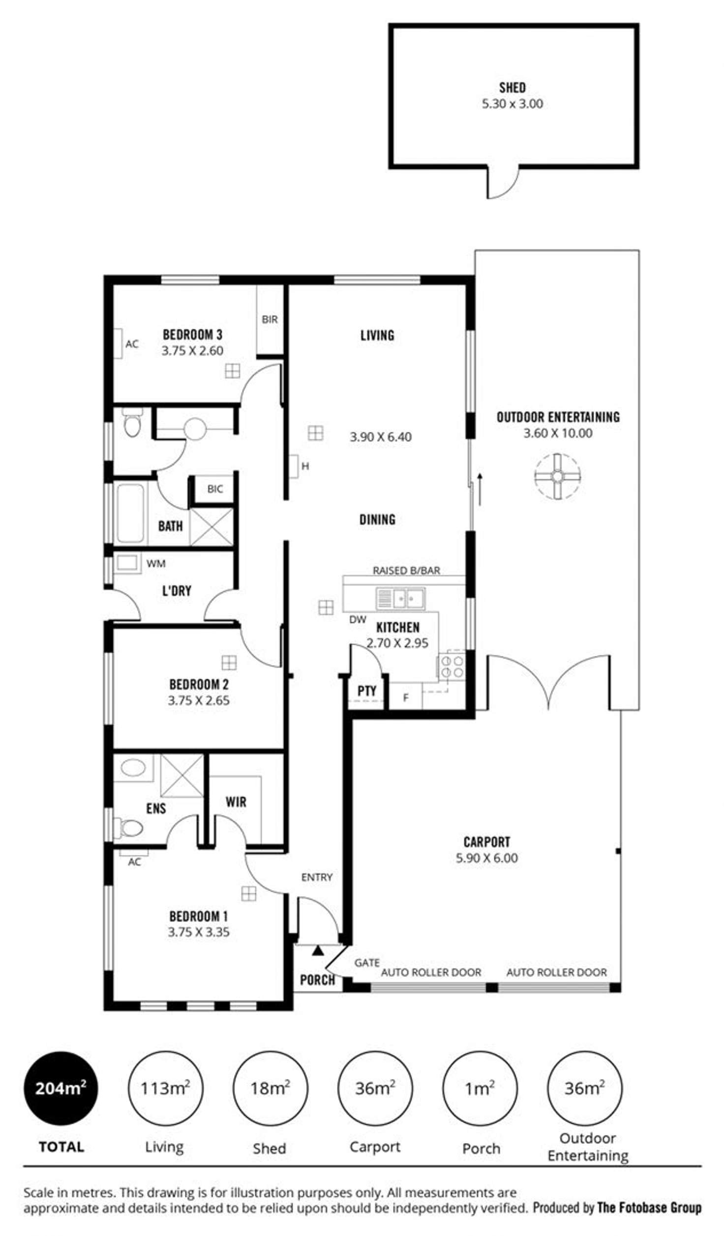 Floorplan of Homely house listing, 40 Sophia Way, Andrews Farm SA 5114