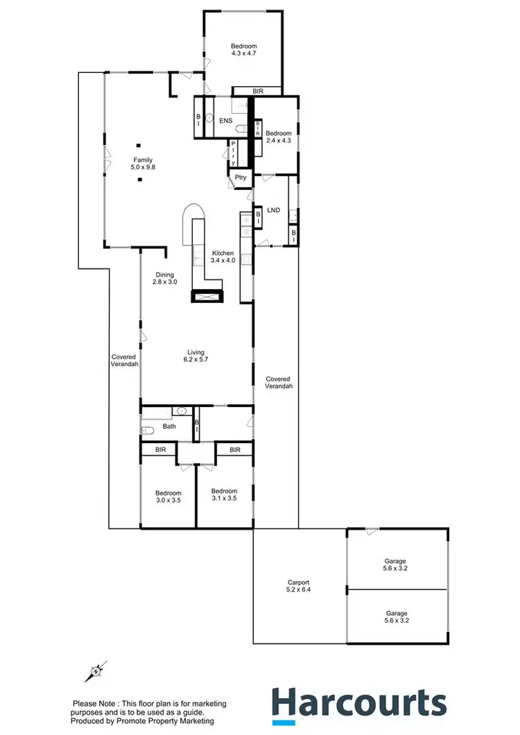 Floorplan of Homely house listing, 306 Tinderbox Road, Tinderbox TAS 7054