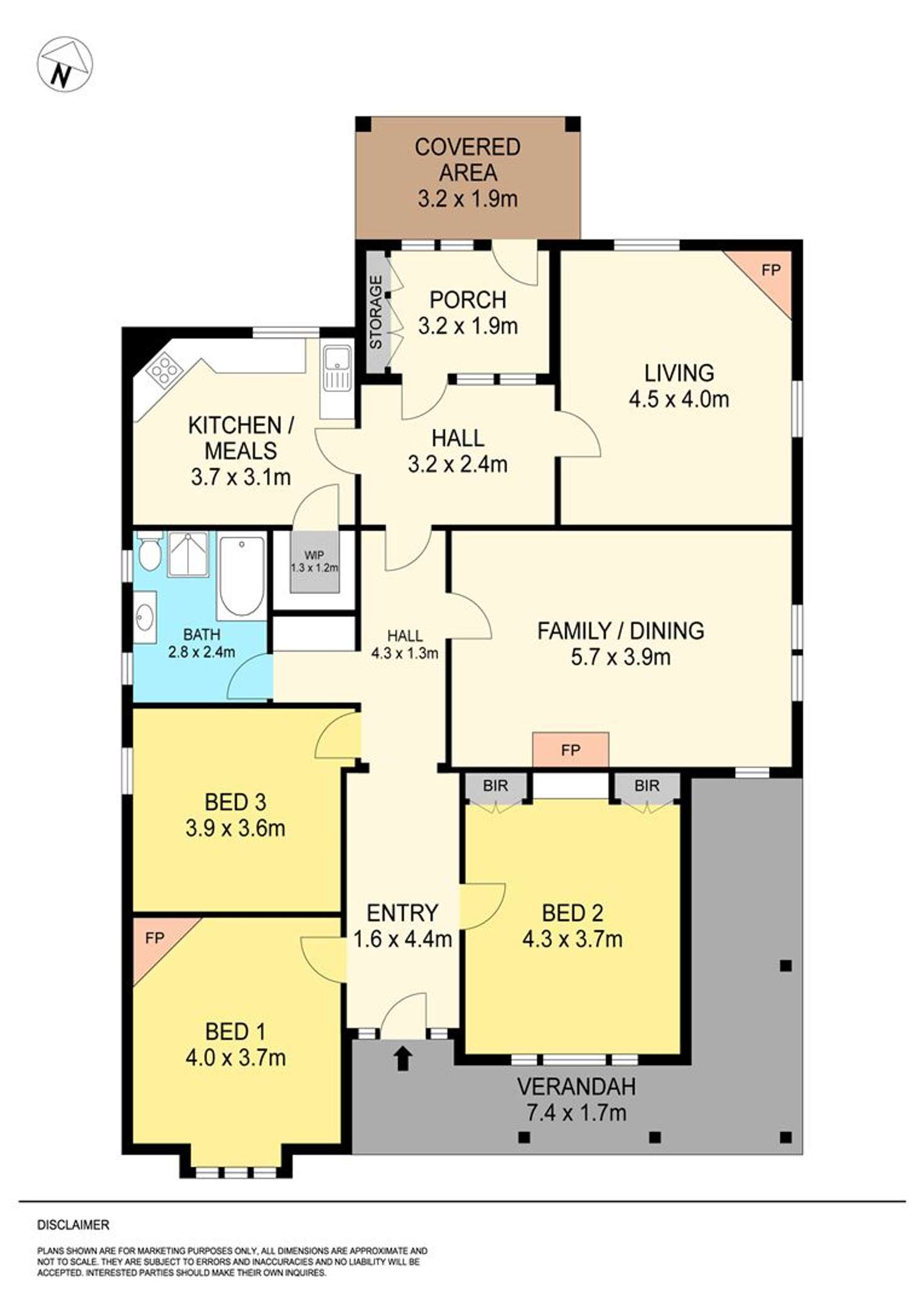 Floorplan of Homely house listing, 207 Victoria Street, Ballarat East VIC 3350