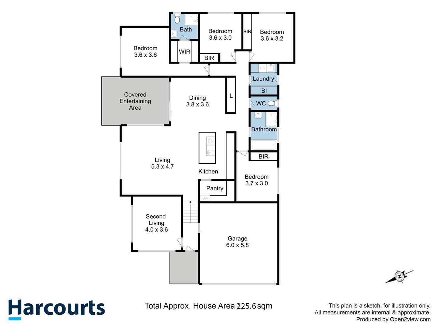 Floorplan of Homely house listing, 5 Tetratheca Drive, Kingston TAS 7050