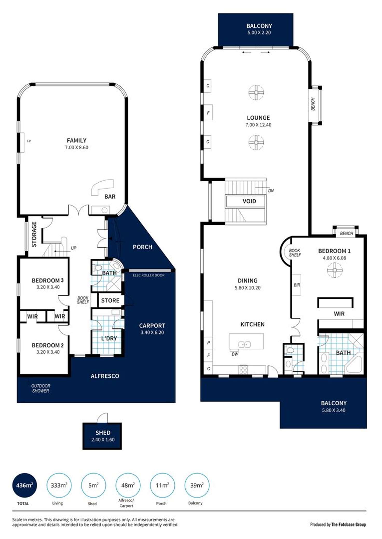 Floorplan of Homely house listing, 44 Ocean Road, Port Elliot SA 5212