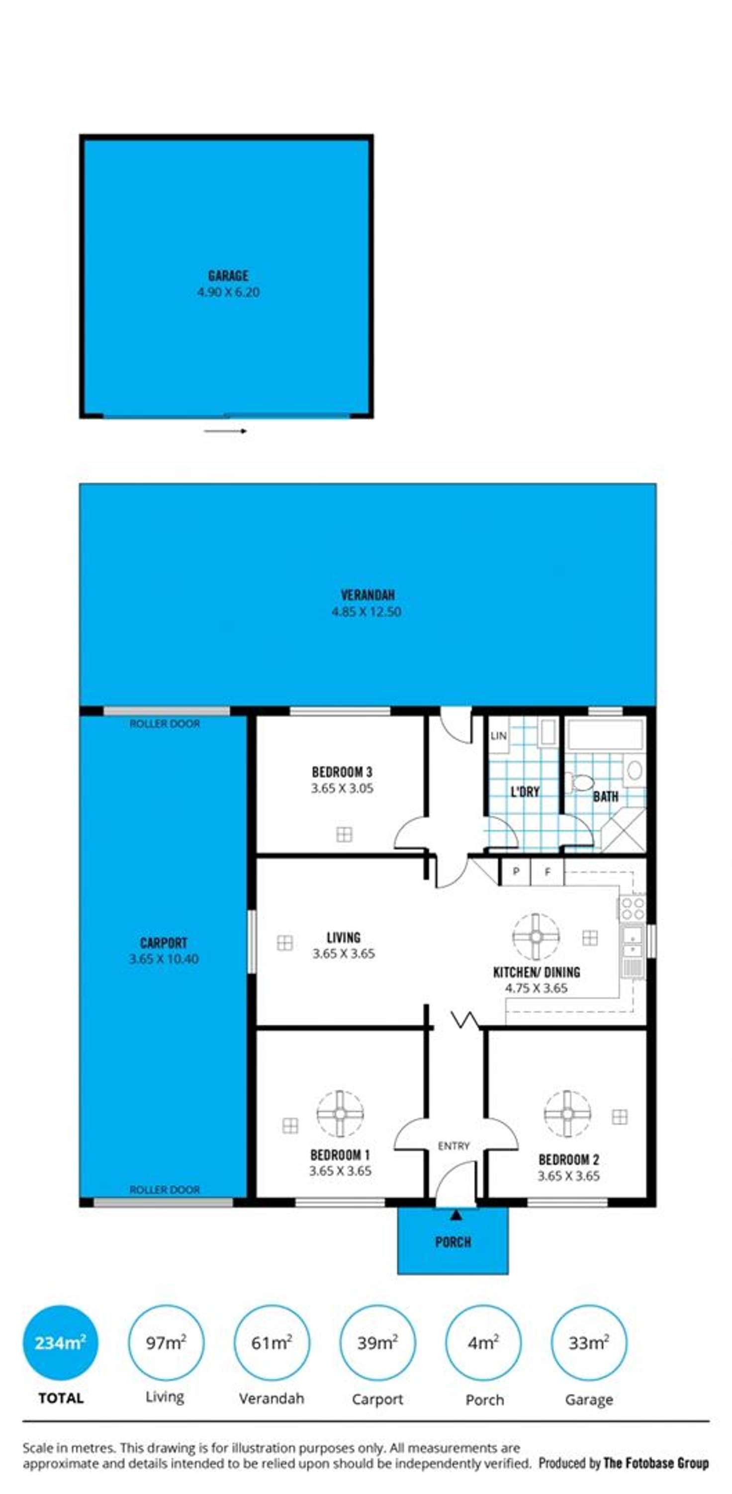 Floorplan of Homely house listing, 39 Third Street, Wingfield SA 5013