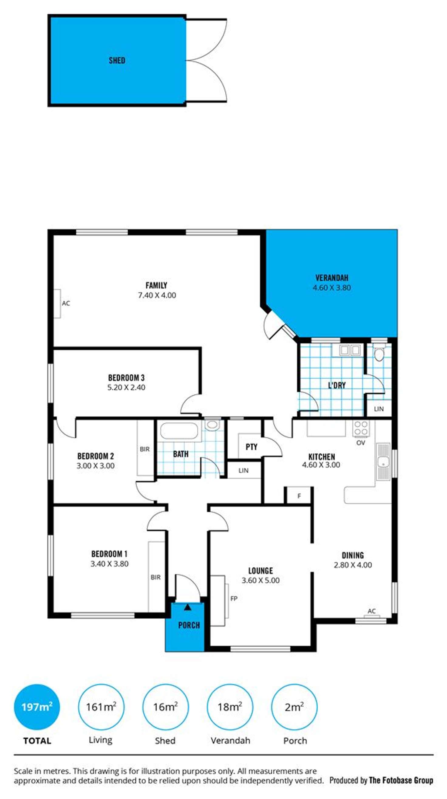 Floorplan of Homely house listing, 2 Hay Street, Lower Mitcham SA 5062