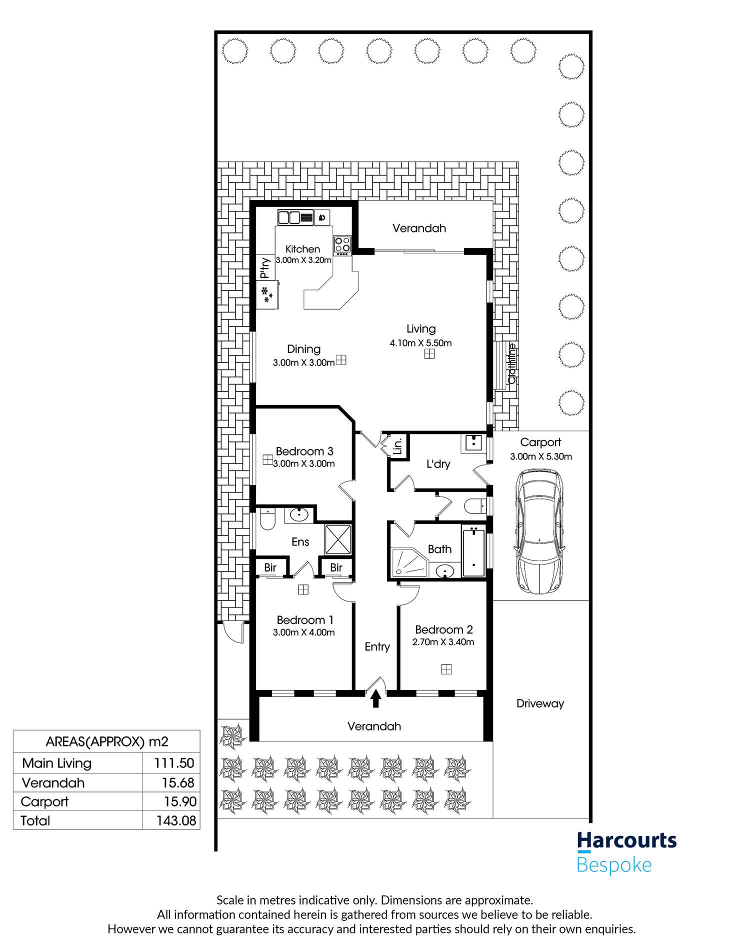 Floorplan of Homely house listing, 21 Caswell Circuit, Mawson Lakes SA 5095