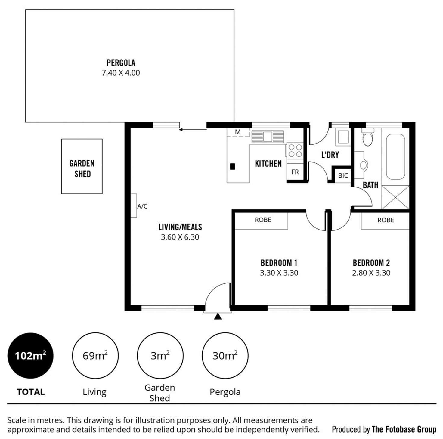 Floorplan of Homely unit listing, 4/18 Church Street, Magill SA 5072