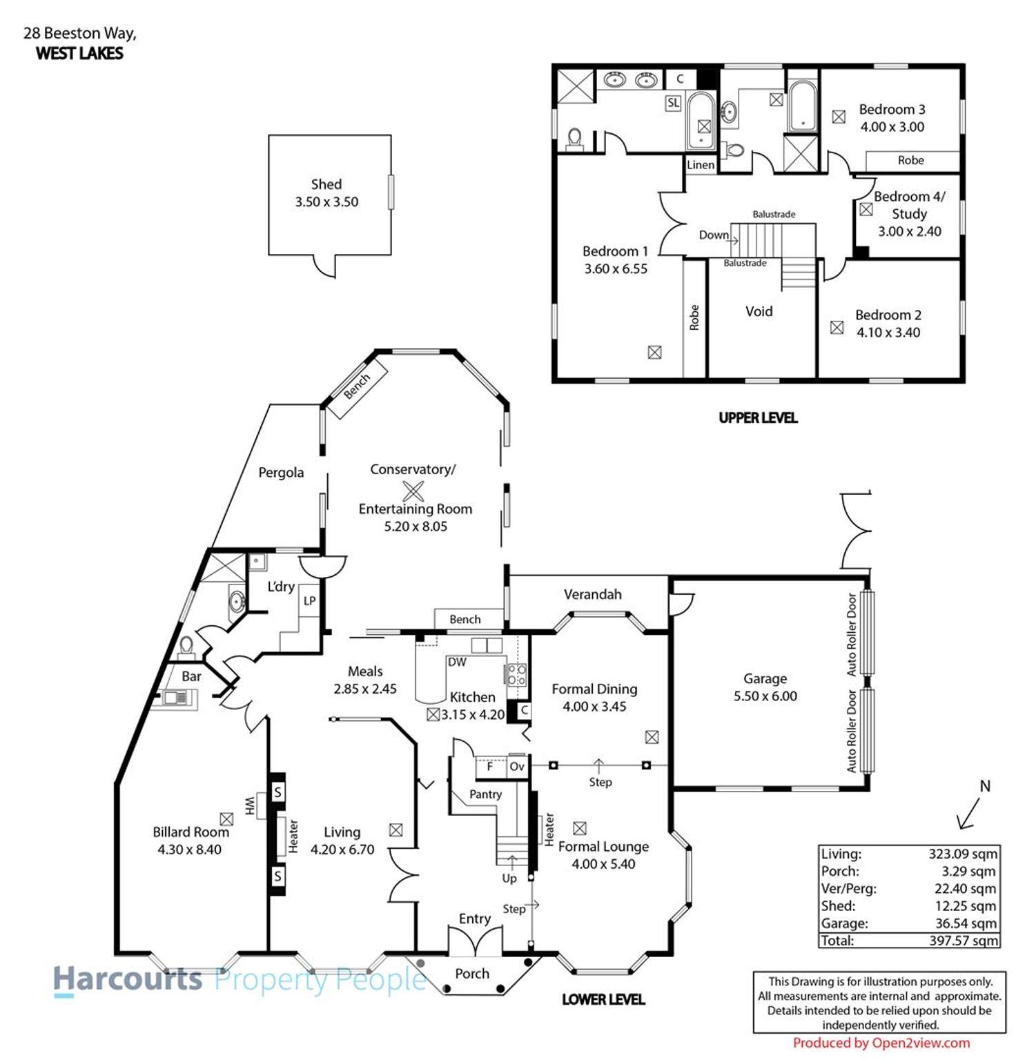 Floorplan of Homely house listing, 28 Beeston Way, West Lakes SA 5021
