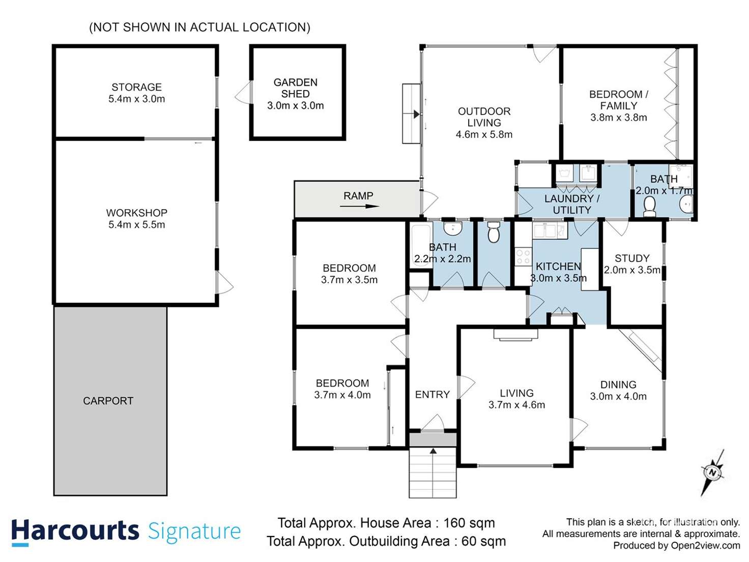 Floorplan of Homely house listing, 3 Woodlands Avenue, New Town TAS 7008