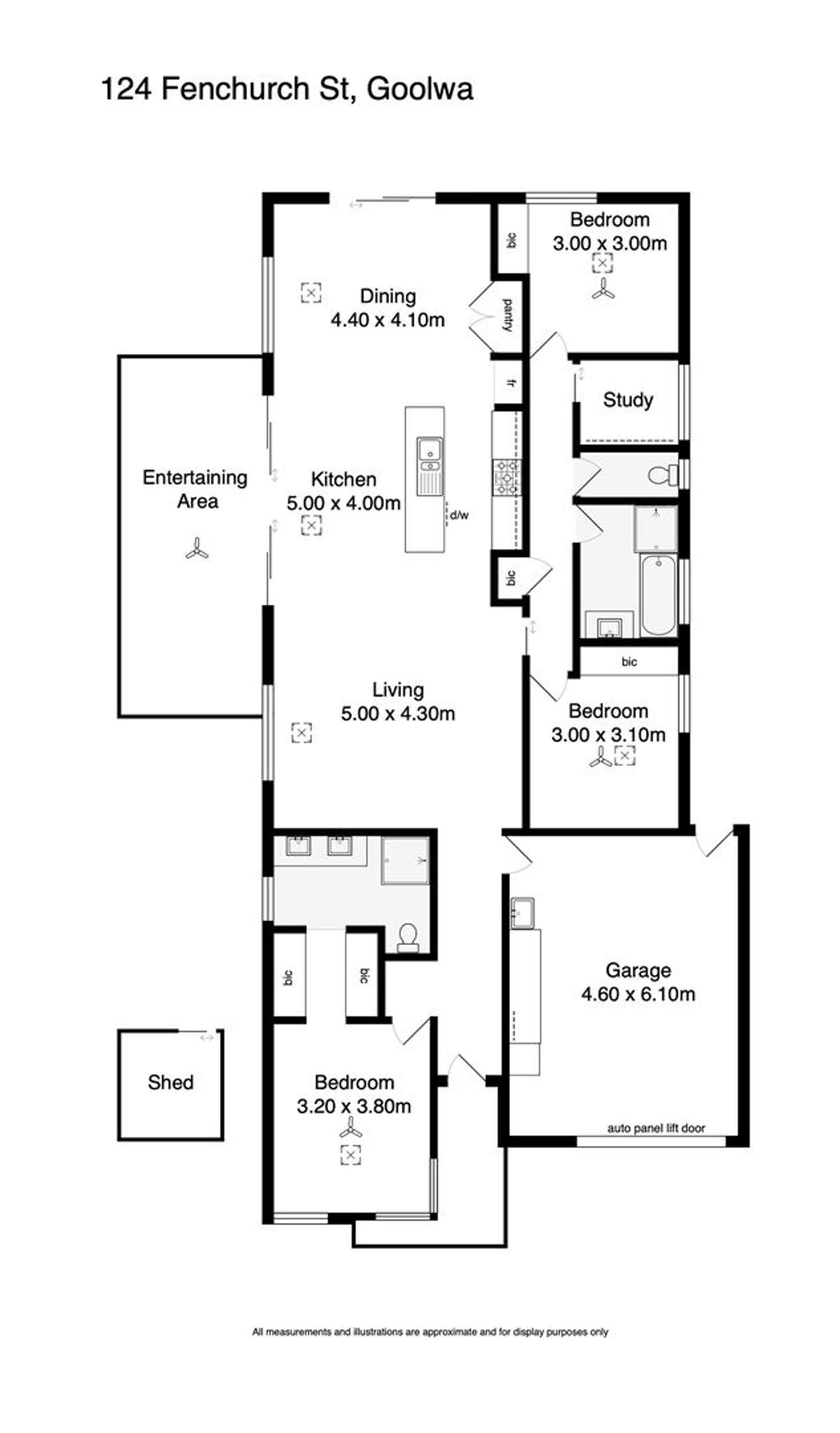 Floorplan of Homely house listing, 124A Fenchurch Street, Goolwa North SA 5214