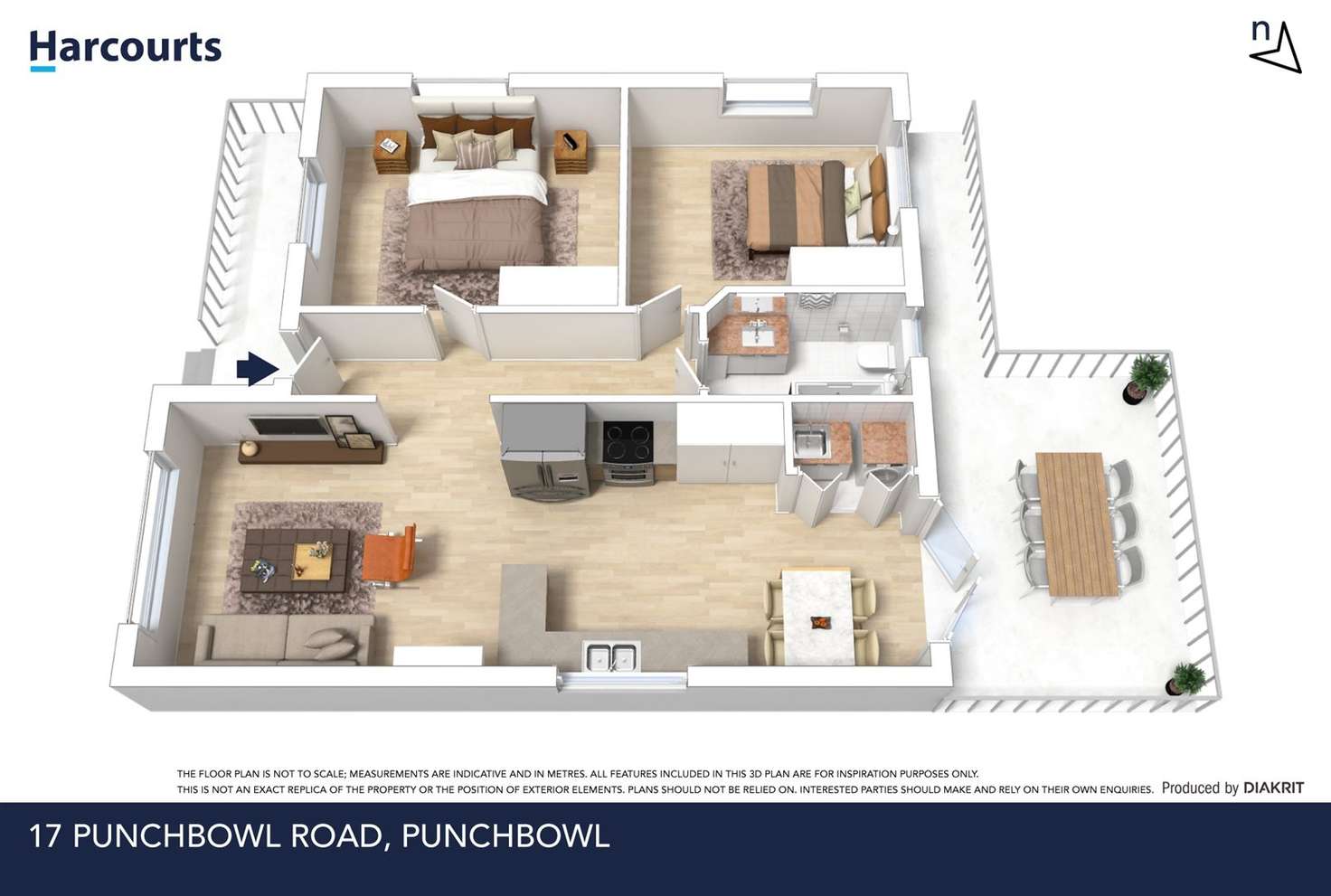 Floorplan of Homely house listing, 17 Punchbowl Road, Punchbowl TAS 7249
