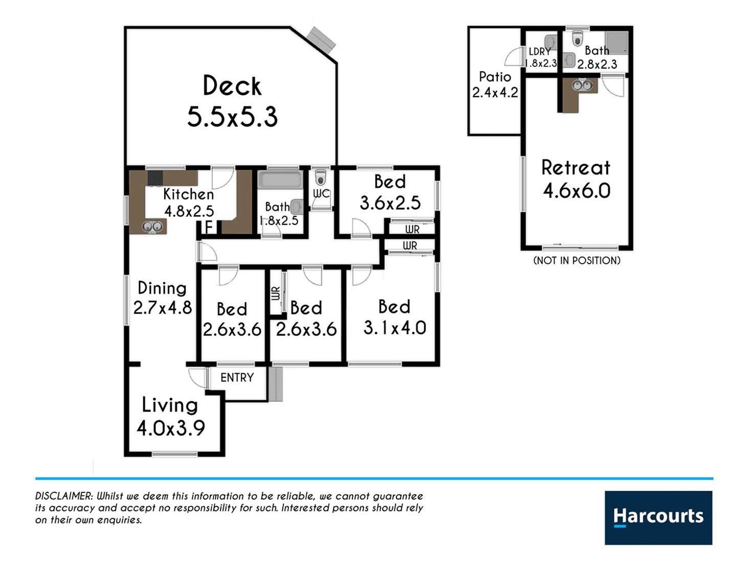 Floorplan of Homely house listing, 54 Waikanda Crescent, Whalan NSW 2770