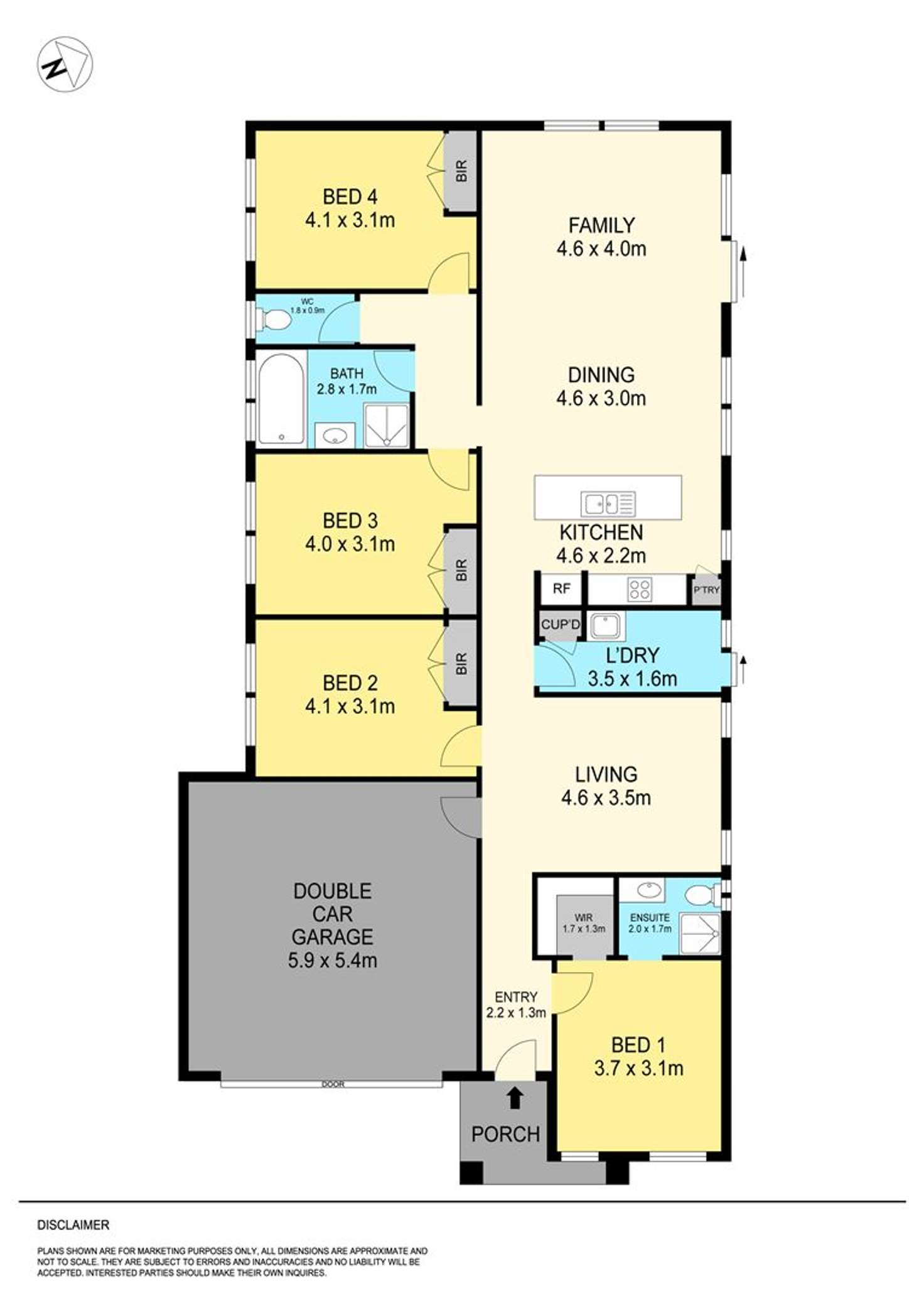 Floorplan of Homely house listing, 402 Rodier Street, Canadian VIC 3350