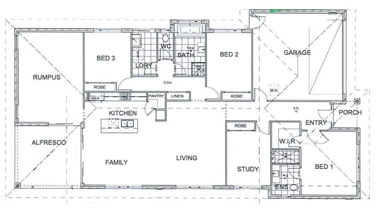 Floorplan of Homely house listing, 40 Abercrombie Street, Mango Hill QLD 4509