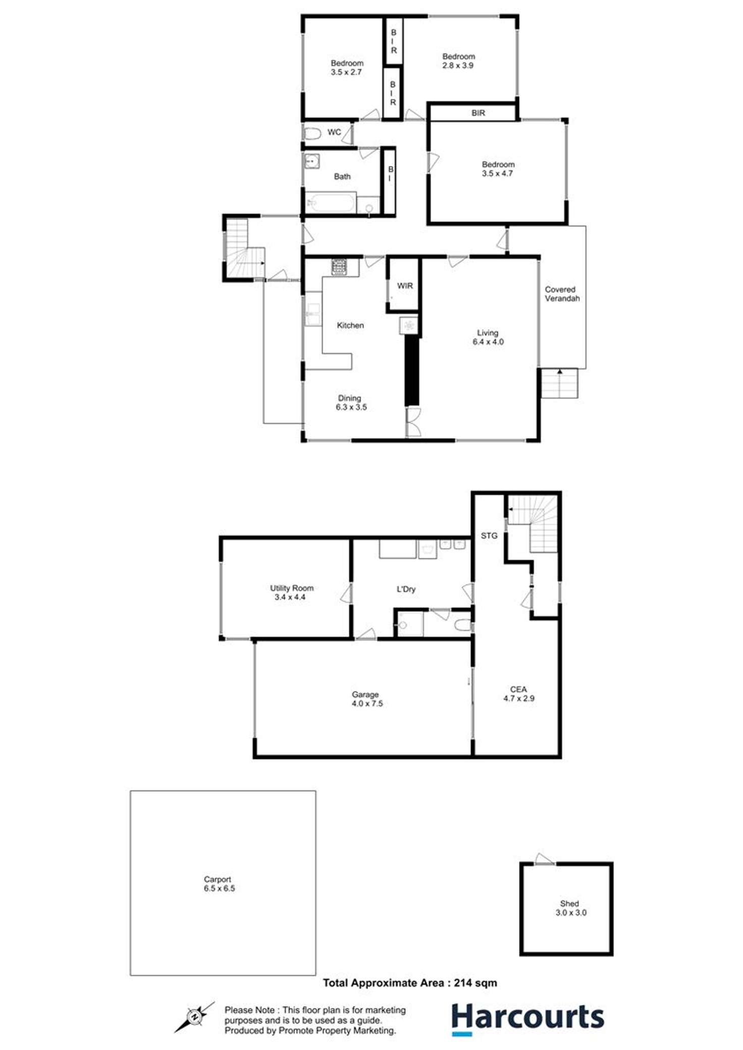 Floorplan of Homely house listing, 42 Golf Links Road, Geilston Bay TAS 7015