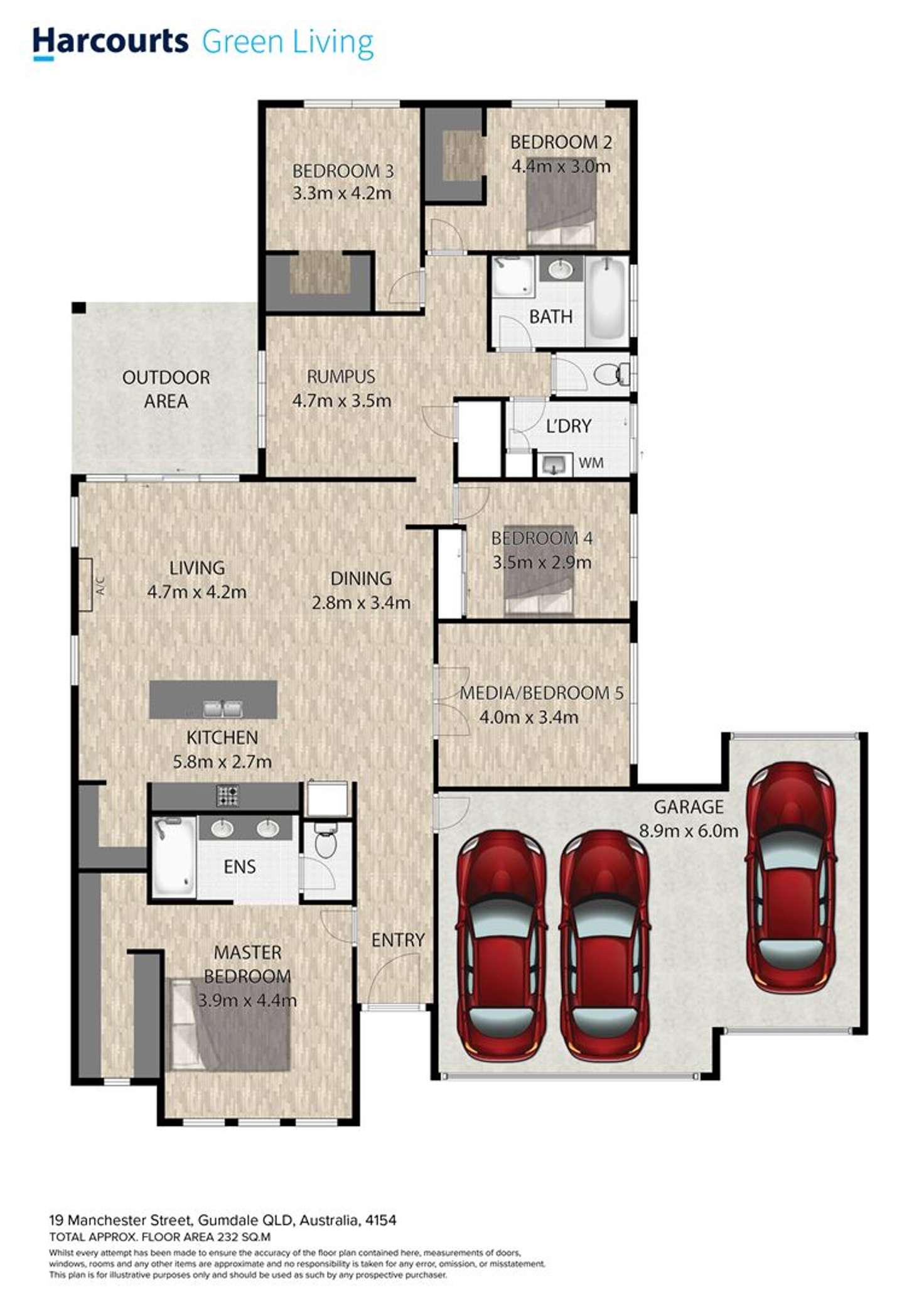 Floorplan of Homely house listing, 19 Manchester Street, Gumdale QLD 4154