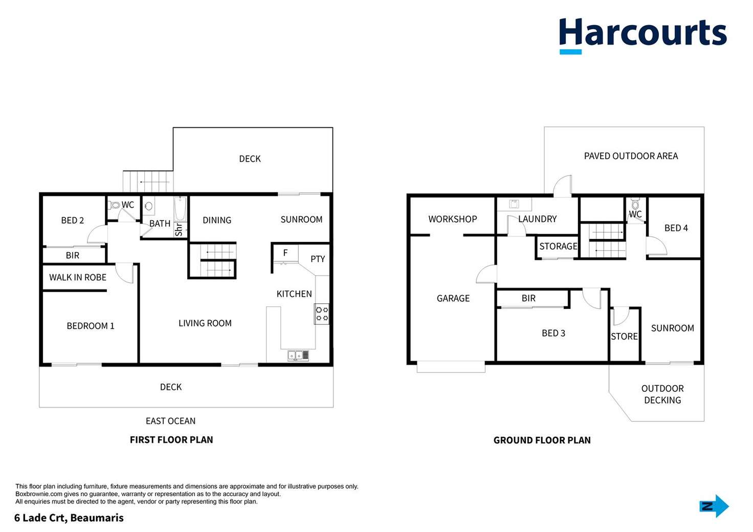 Floorplan of Homely house listing, 6 Lade Court, Beaumaris TAS 7215