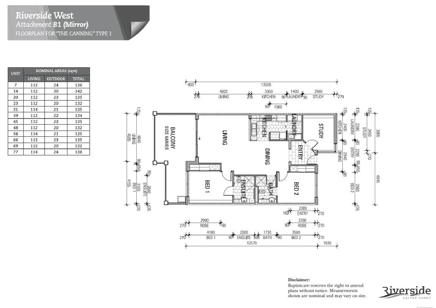 Floorplan of Homely retirement listing, 7/10 Roebuck Drive, Salter Point WA 6152