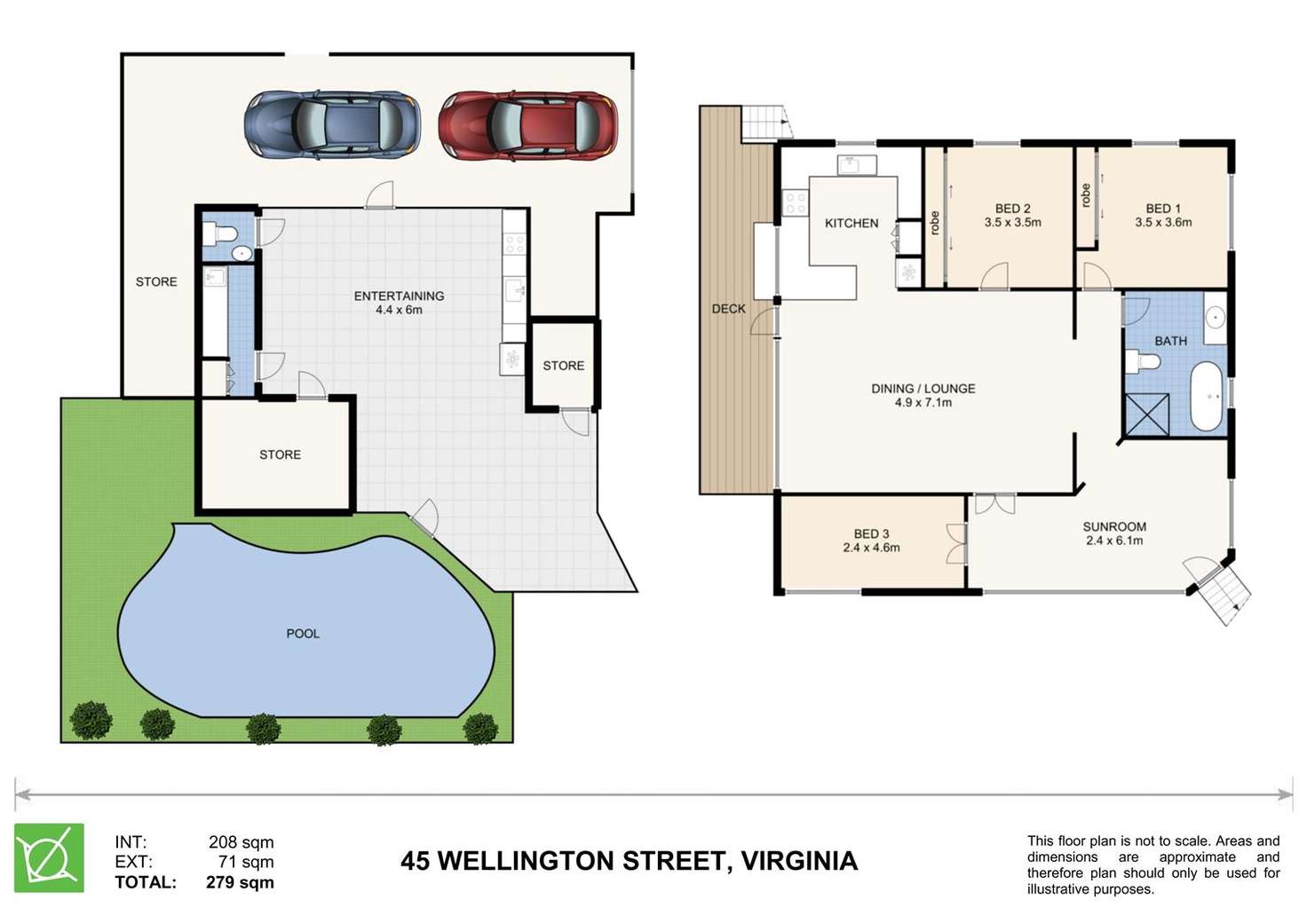 Floorplan of Homely house listing, 45 Wellington Street, Virginia QLD 4014