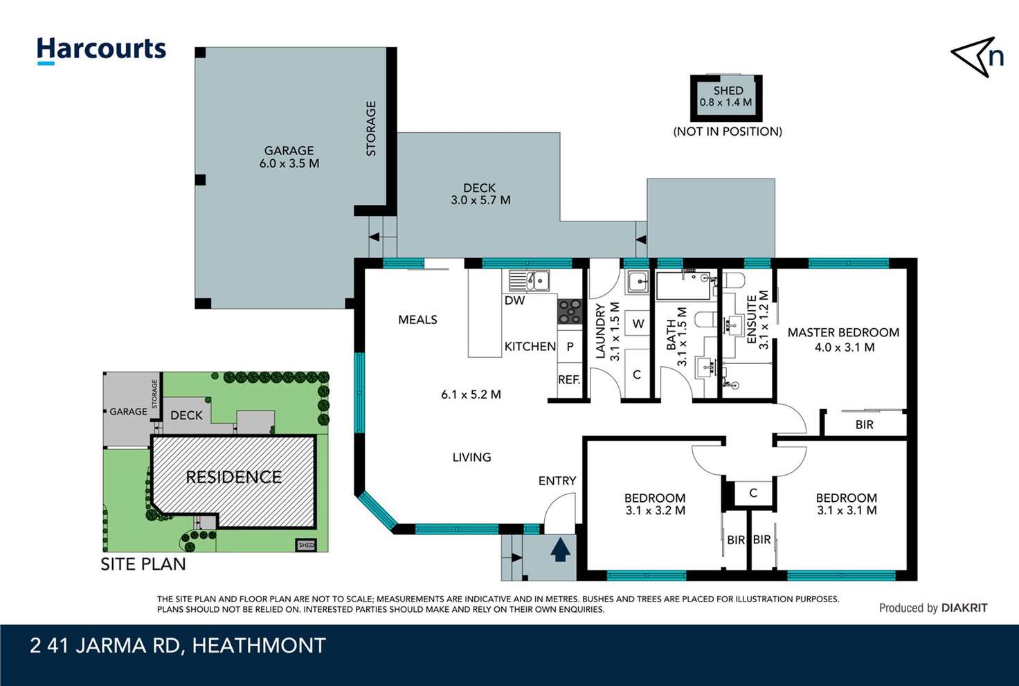 Floorplan of Homely house listing, 2/41 Jarma Road, Heathmont VIC 3135