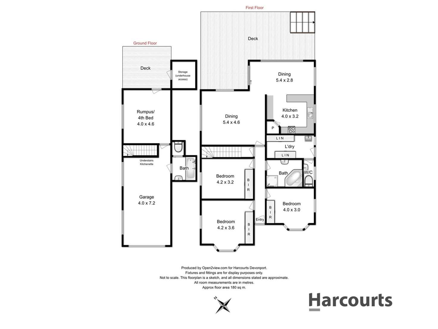 Floorplan of Homely house listing, 5 Pengali Place, Devonport TAS 7310