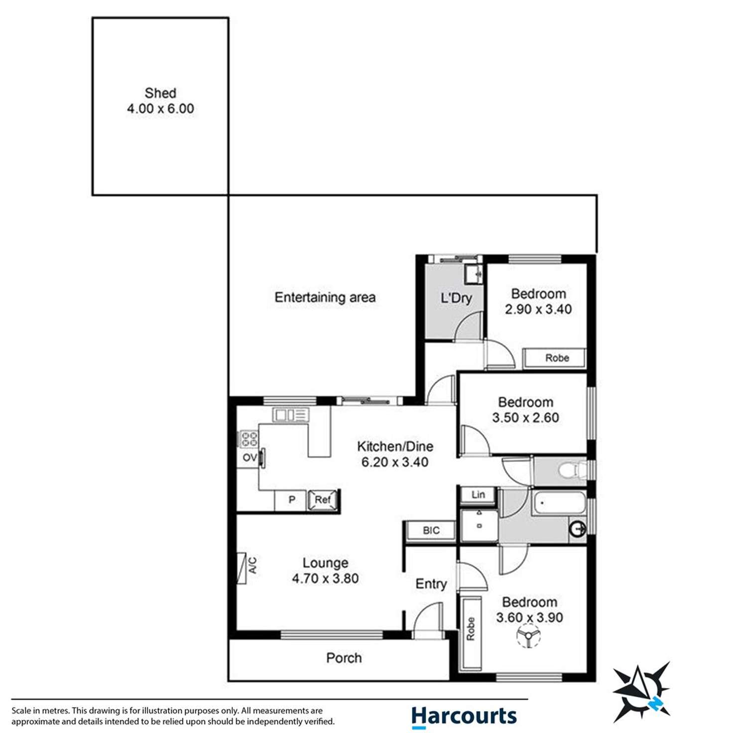 Floorplan of Homely house listing, 27A Loveday Street, Goolwa SA 5214