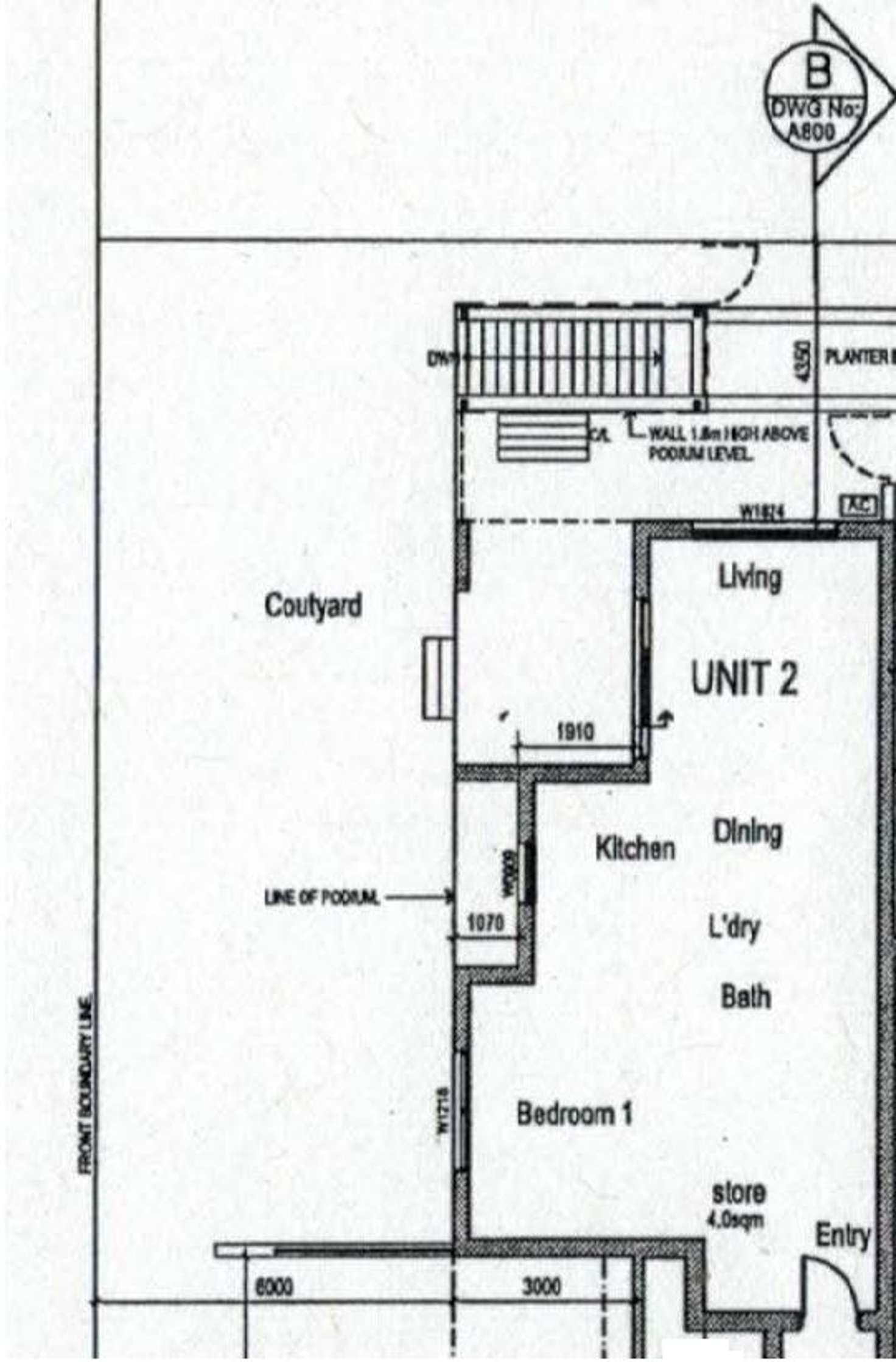 Floorplan of Homely unit listing, 2/16 Berrigan Street, O'connor ACT 2602