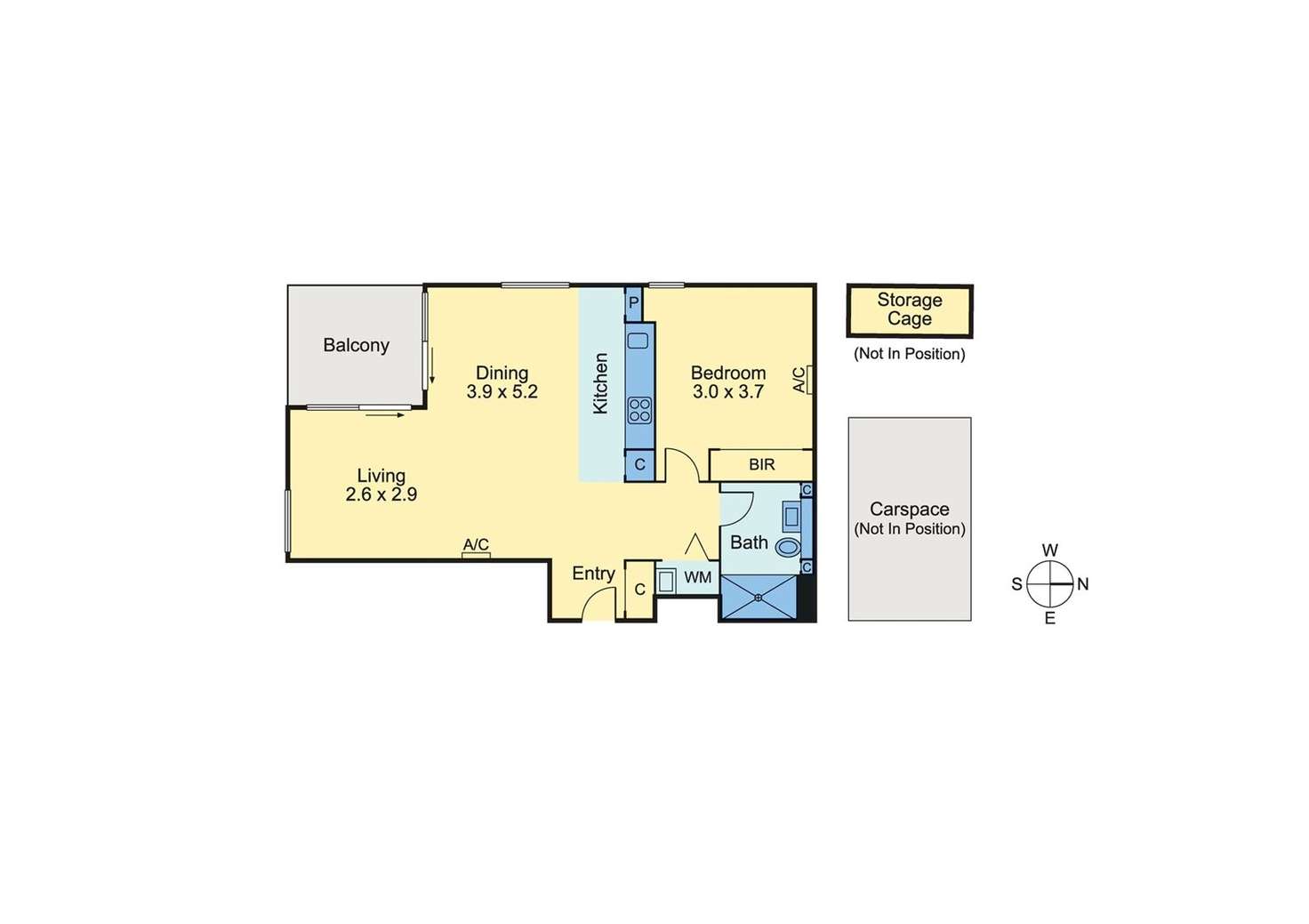 Floorplan of Homely apartment listing, 503/8C Evergreen Mews, Armadale VIC 3143