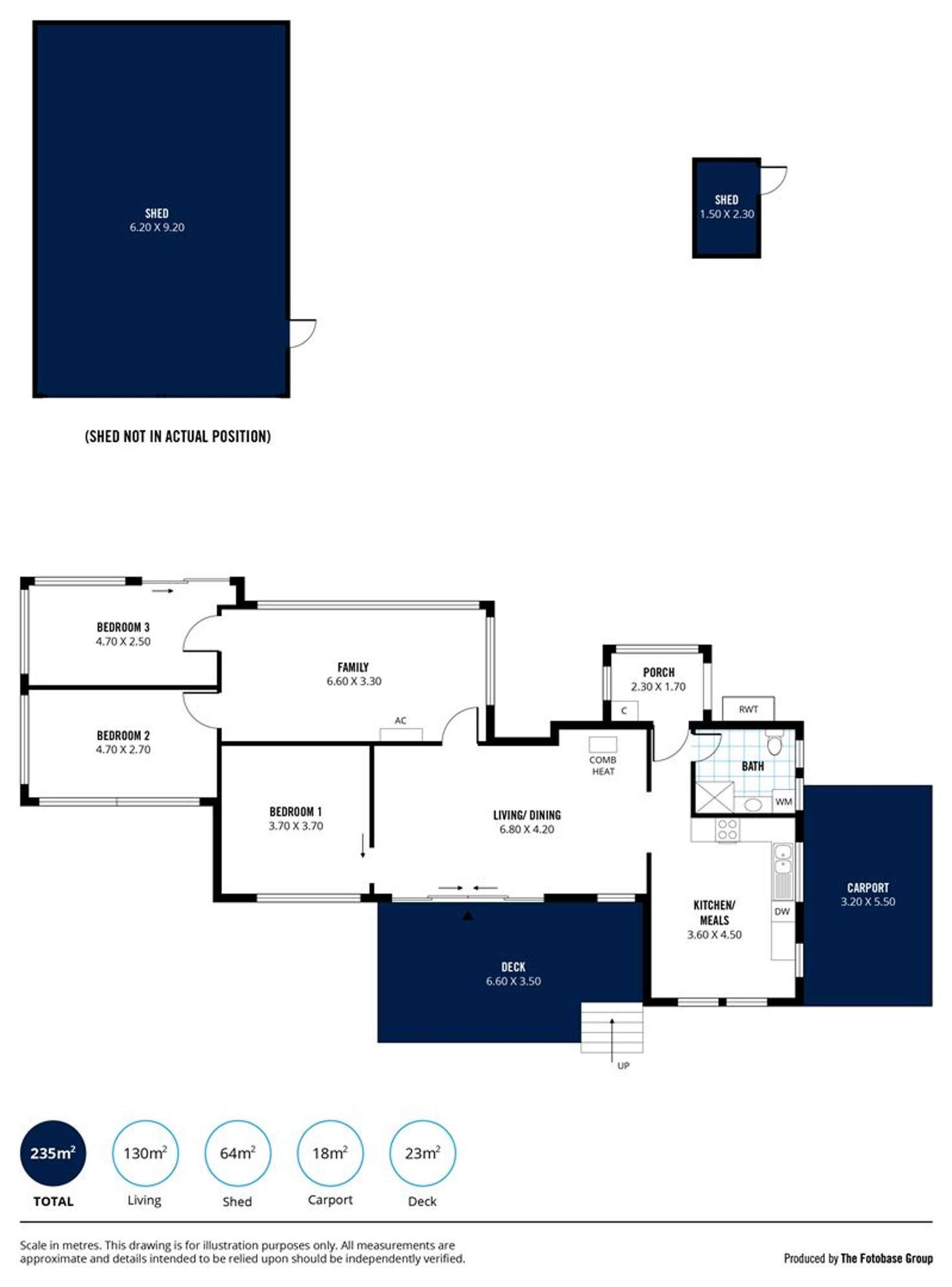 Floorplan of Homely house listing, 11 Granite Grove, Hayborough SA 5211