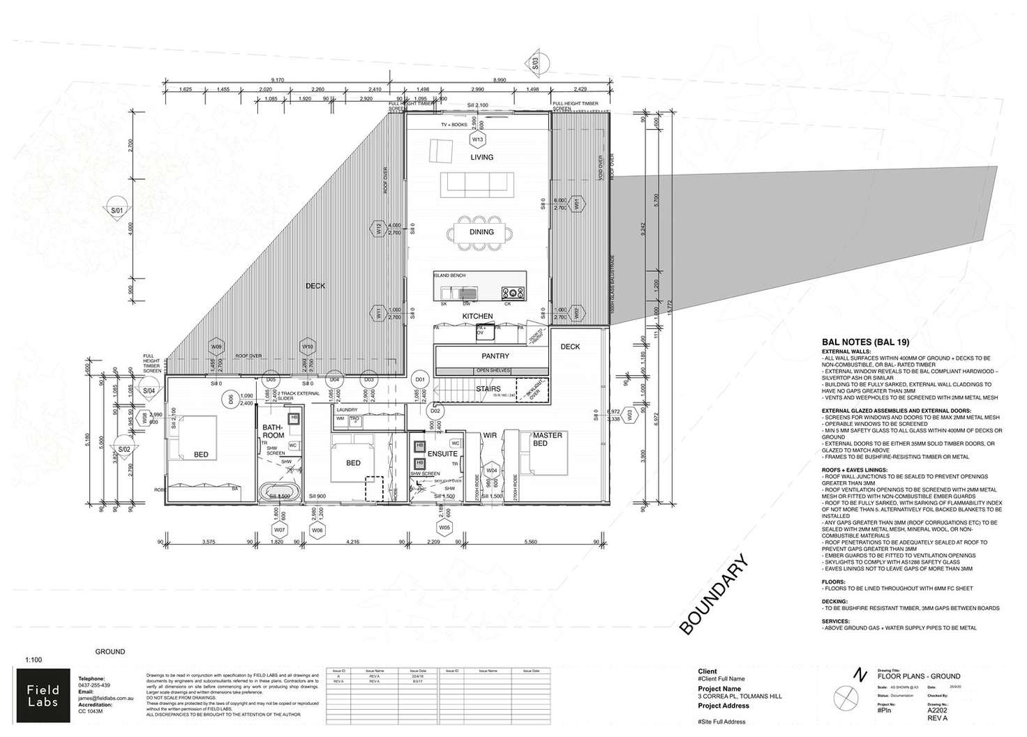 Floorplan of Homely residentialLand listing, 3 Correa Place, Tolmans Hill TAS 7007
