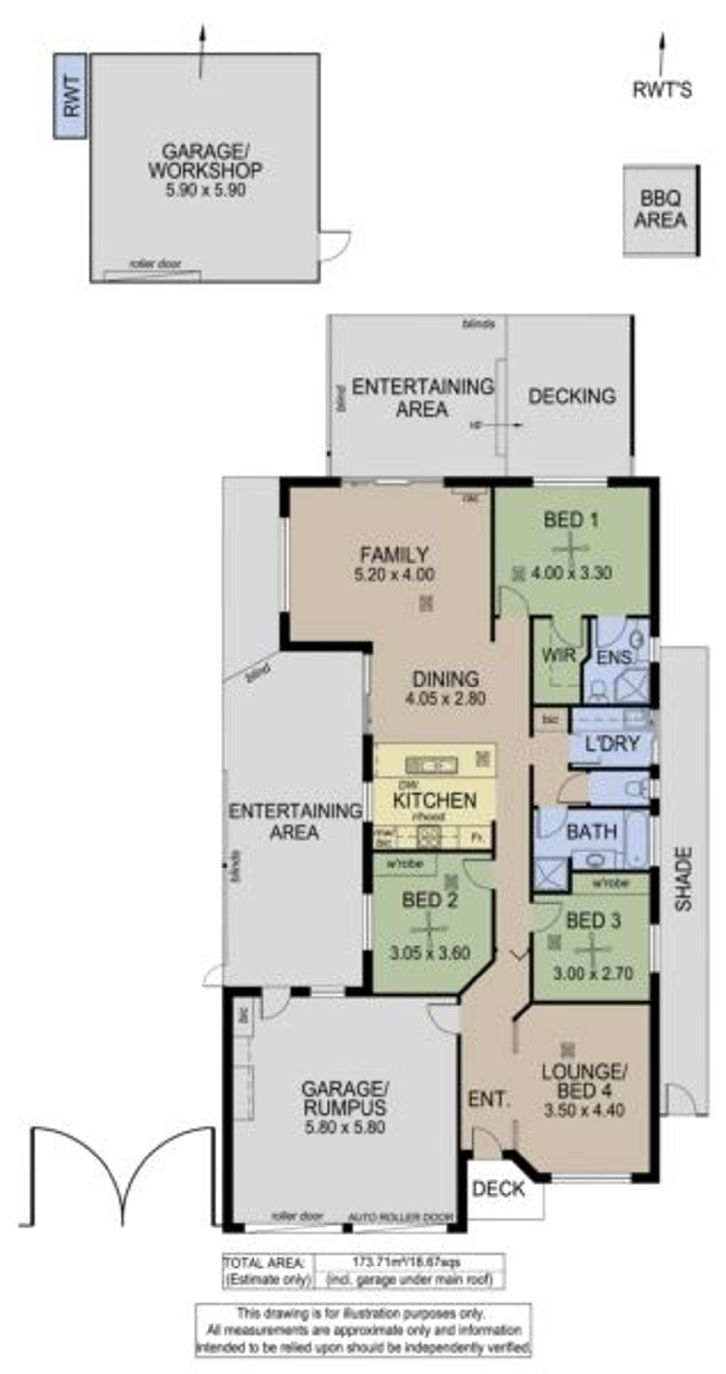 Floorplan of Homely house listing, 10 Trumara Road, Marino SA 5049