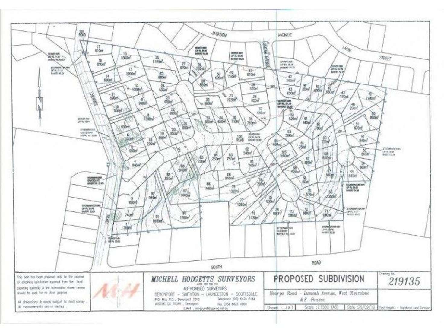 Floorplan of Homely residentialLand listing, . Hearps Road, West Ulverstone TAS 7315