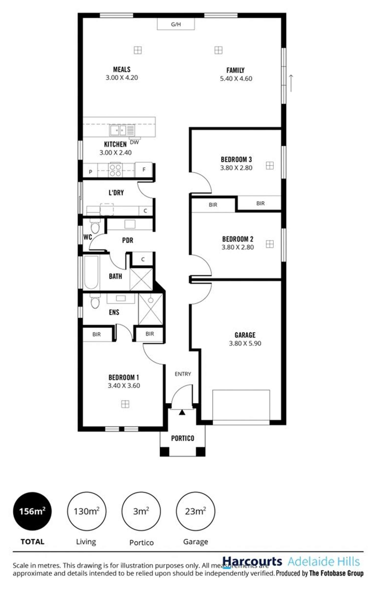 Floorplan of Homely house listing, 4 Wicks Close, Balhannah SA 5242