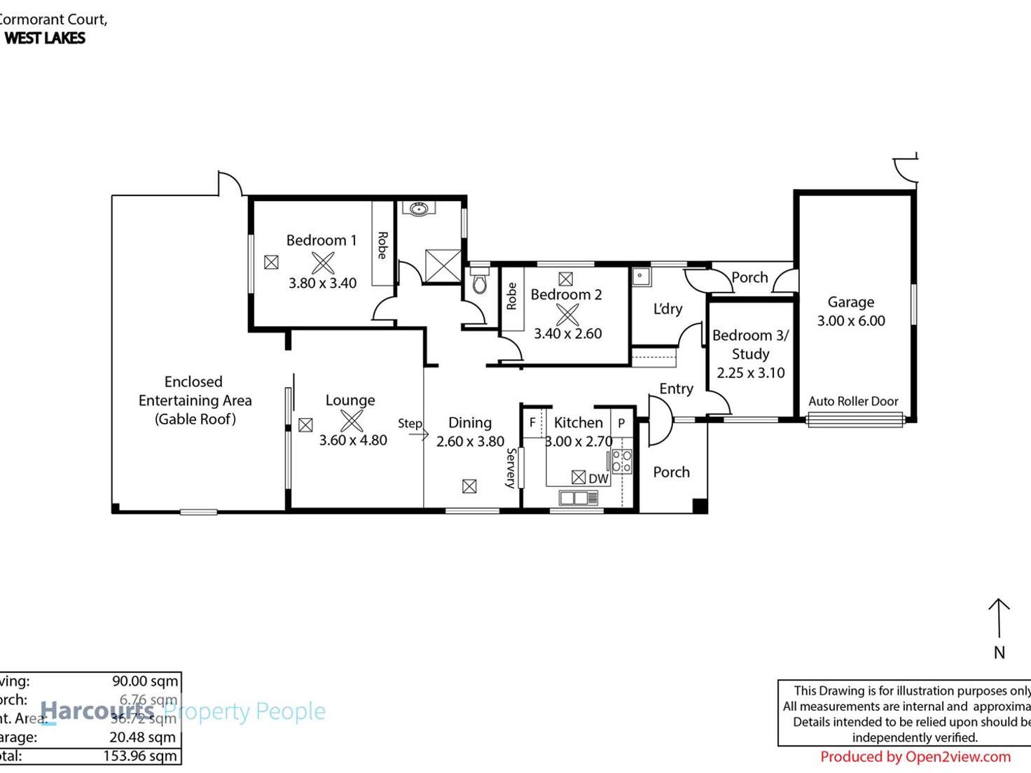 Floorplan of Homely house listing, 7 Cormorant Court, West Lakes Shore SA 5020