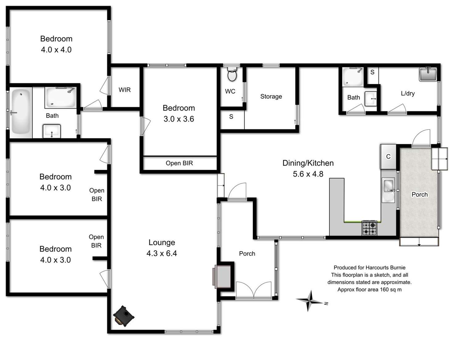 Floorplan of Homely house listing, 97 Doctors Road, Somerset TAS 7322