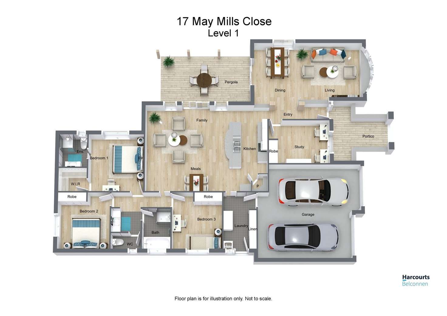 Floorplan of Homely house listing, 17 May Mills Close, Nicholls ACT 2913