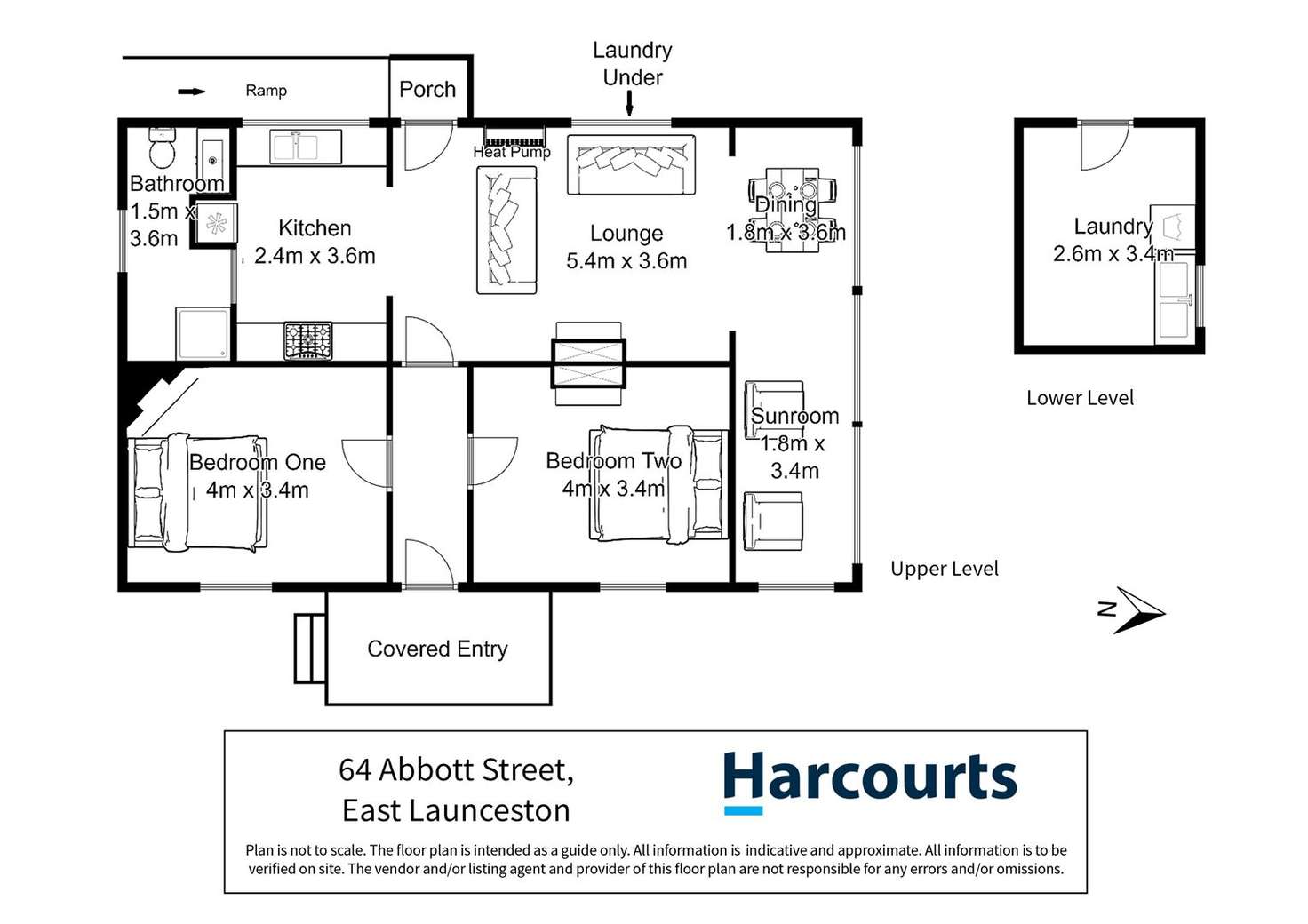 Floorplan of Homely house listing, 64 Abbott Street, East Launceston TAS 7250