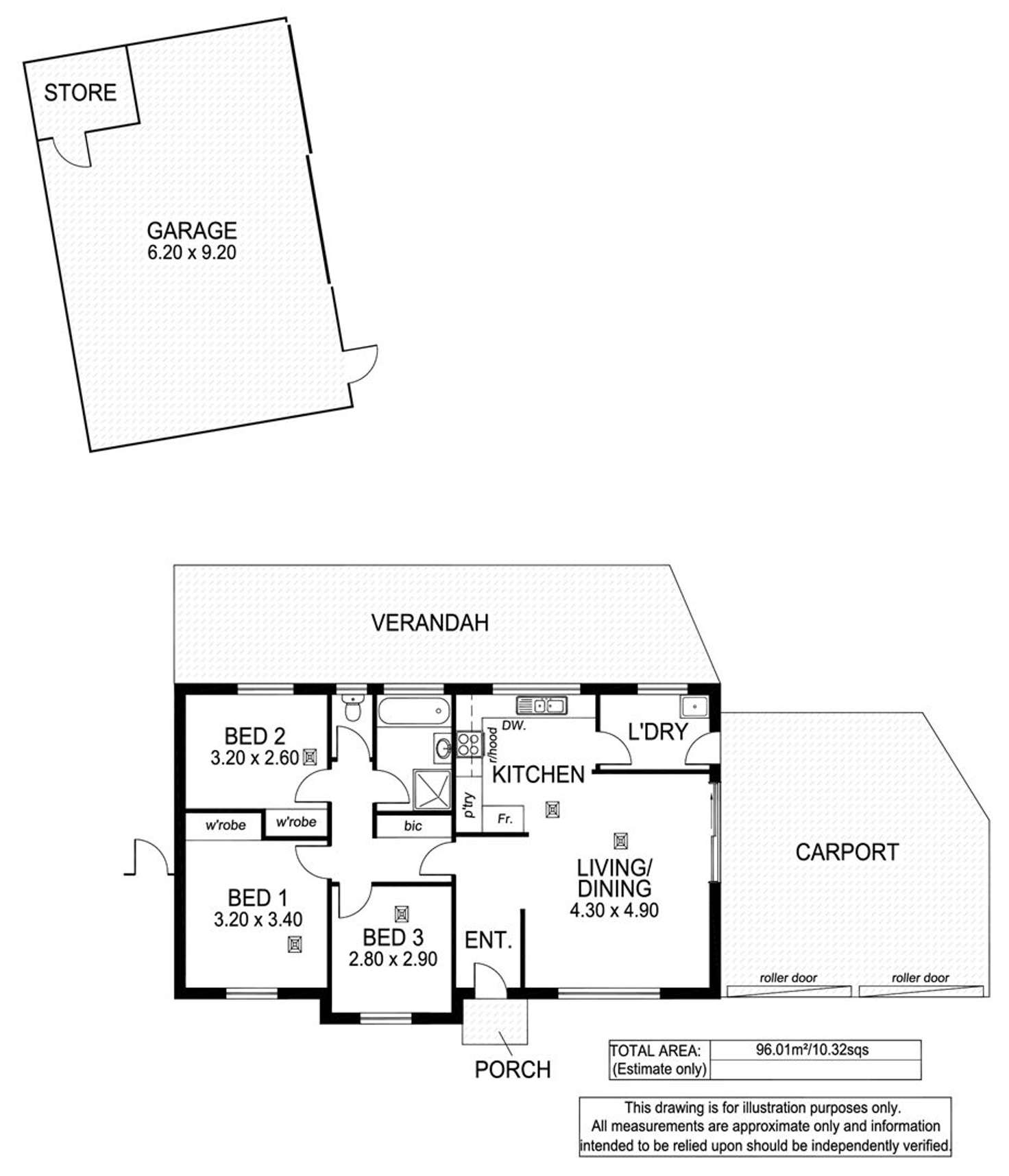 Floorplan of Homely house listing, 75 Sunnymeade Drive, Aberfoyle Park SA 5159