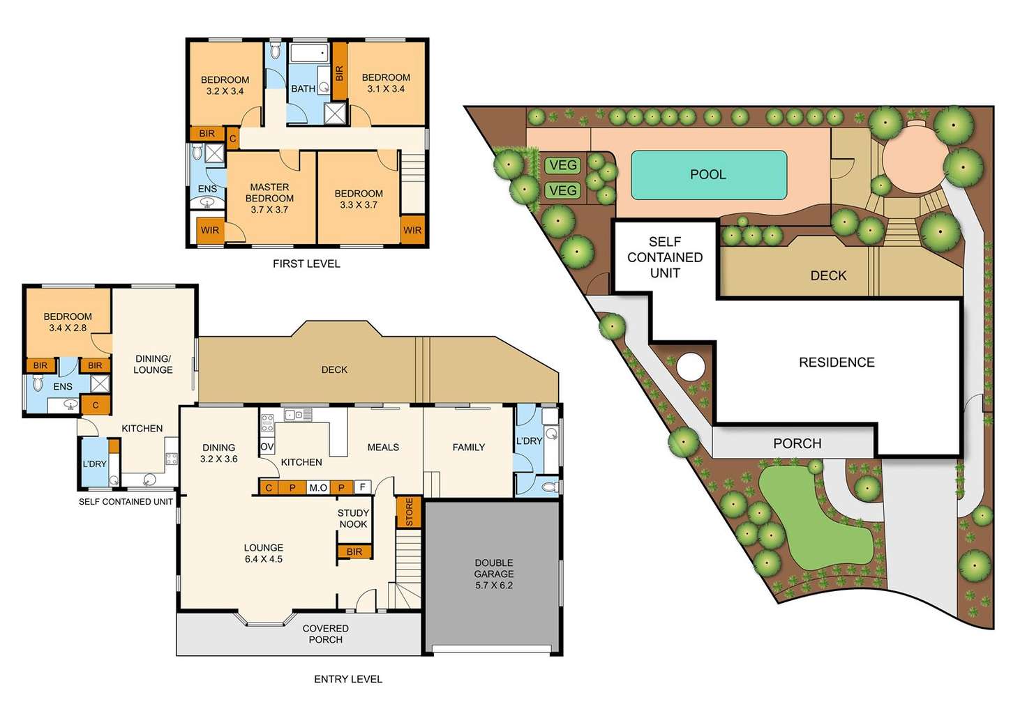 Floorplan of Homely house listing, 23 Glen Road, Mitcham VIC 3132