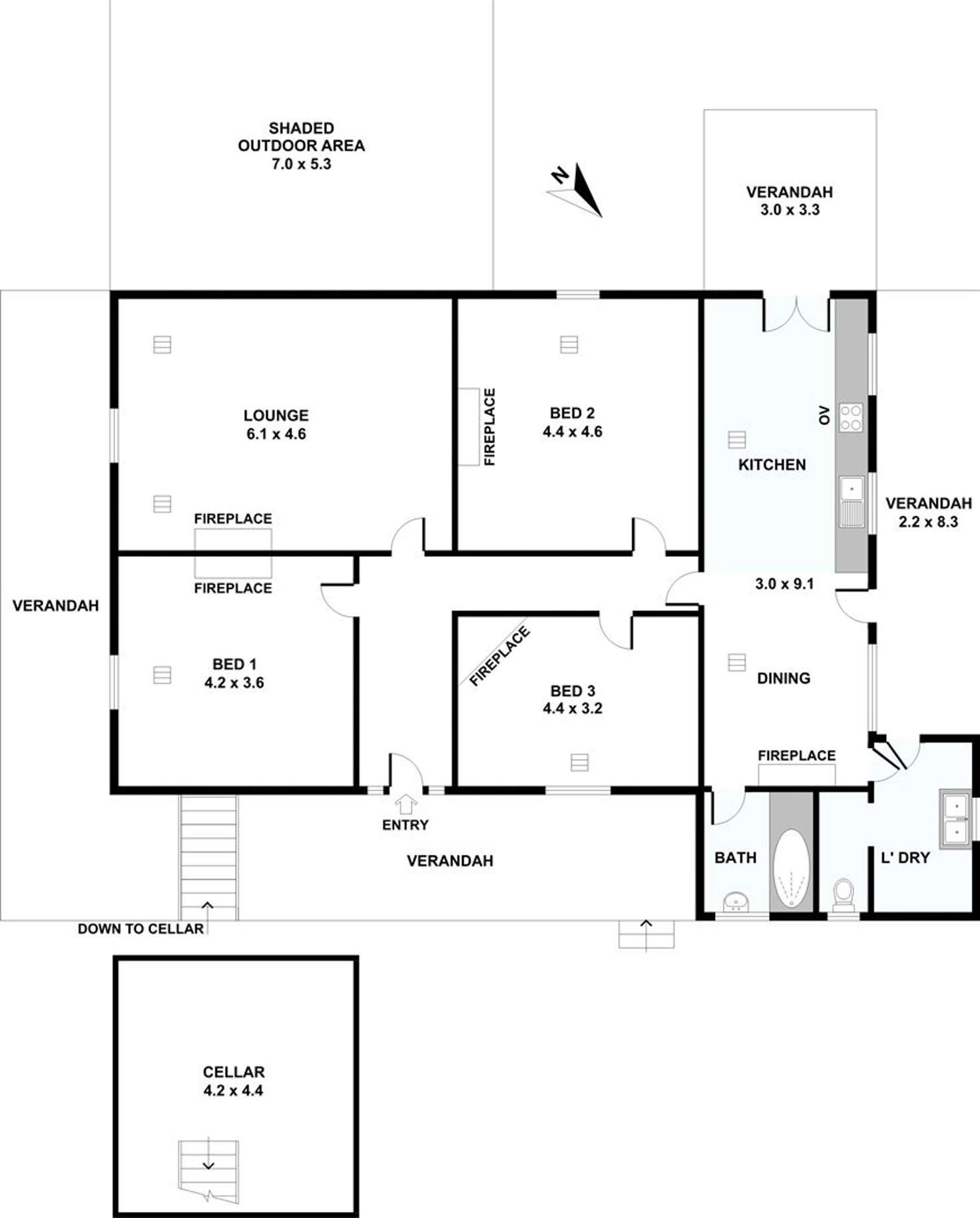 Floorplan of Homely house listing, 41 Mclauchlan Road, Windsor Gardens SA 5087