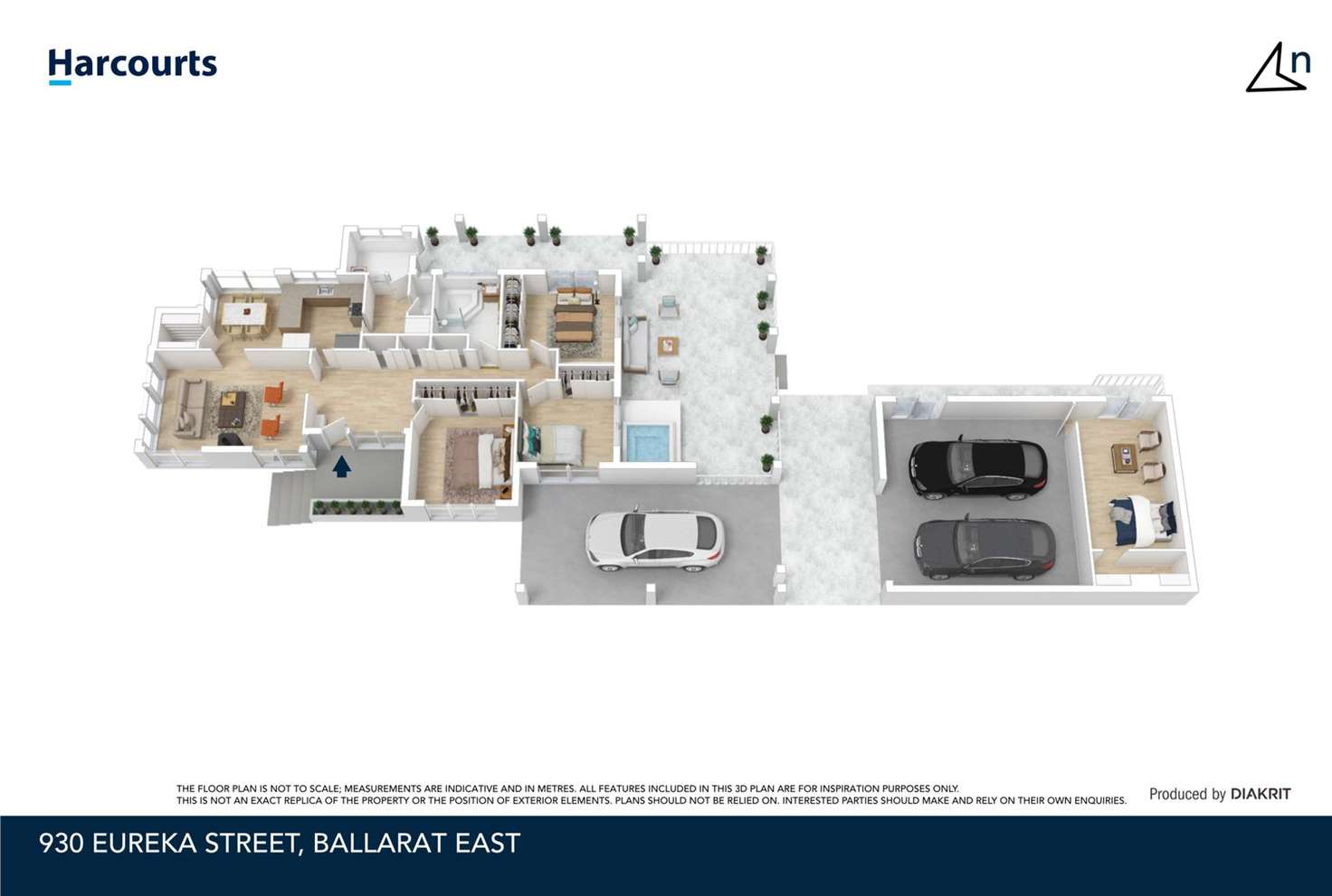 Floorplan of Homely house listing, 930 Eureka Street, Ballarat East VIC 3350