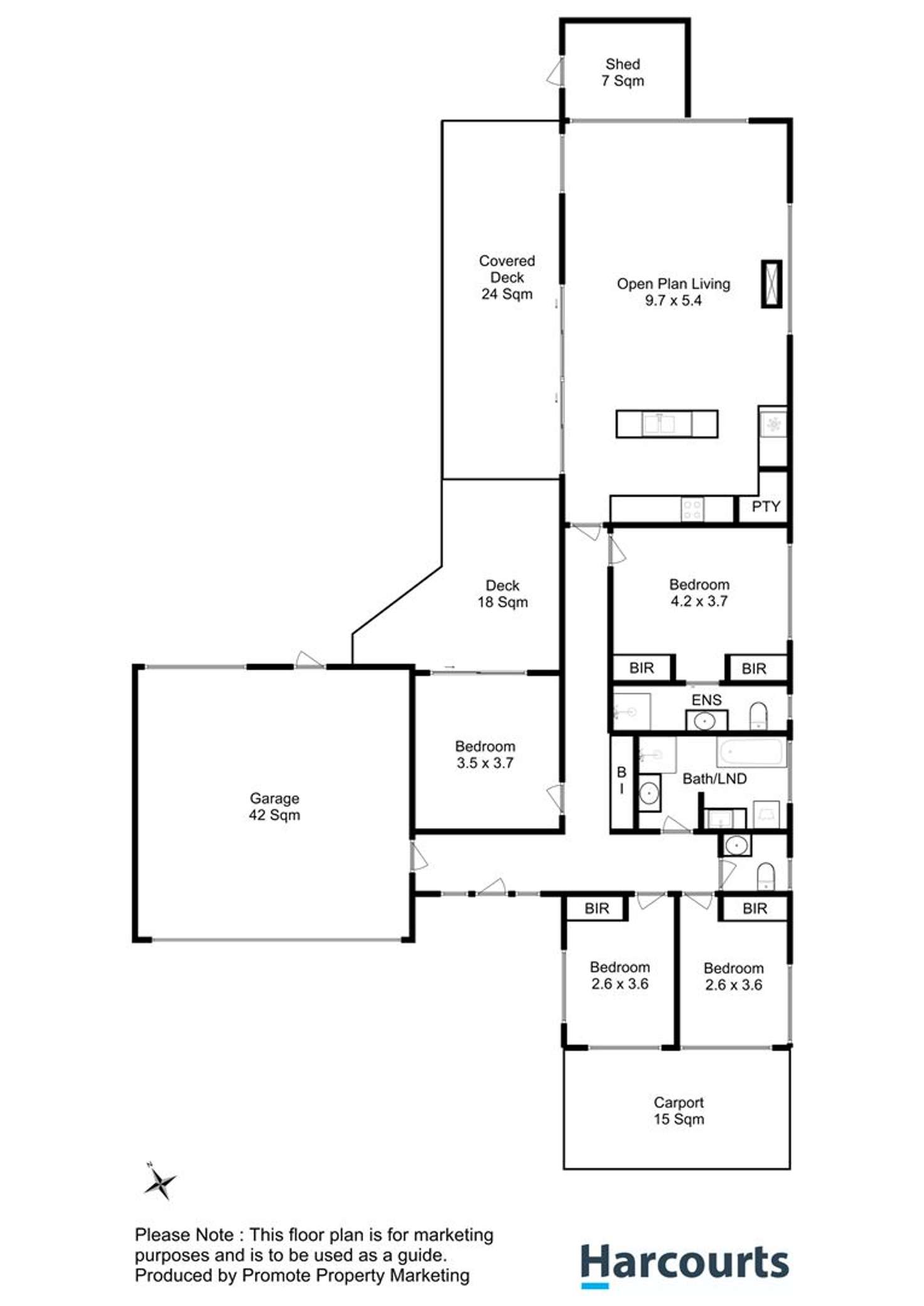 Floorplan of Homely house listing, 46 Malachi Drive, Kingston TAS 7050
