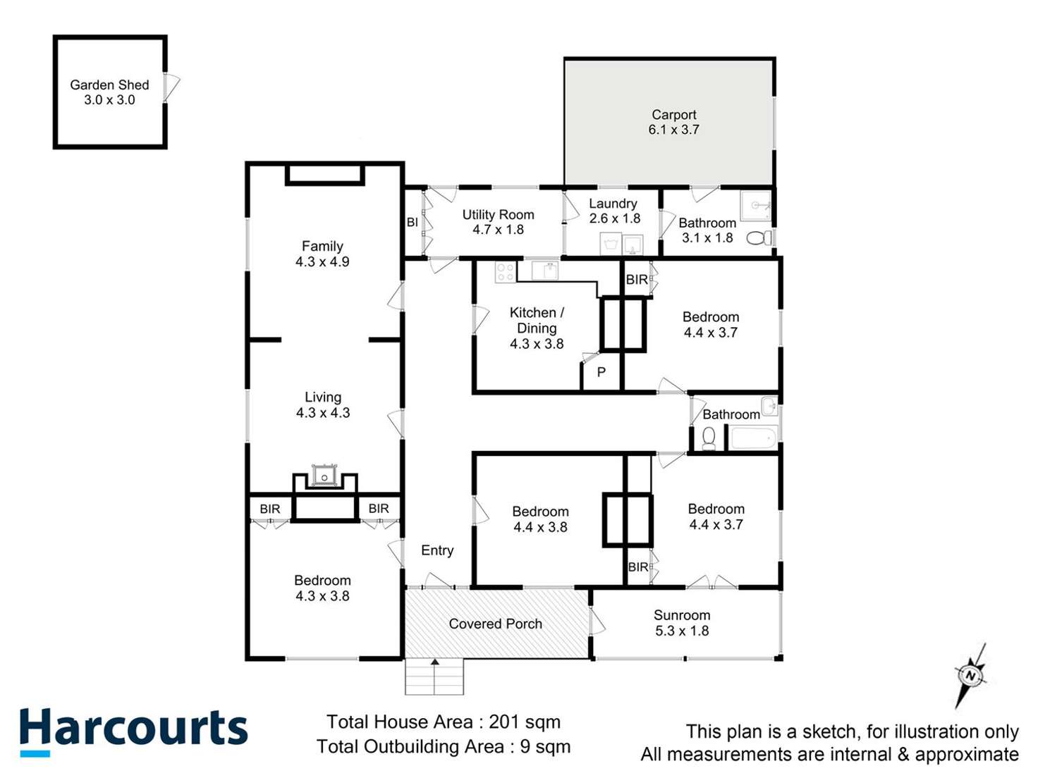 Floorplan of Homely house listing, 19 Brownell Street, Geeveston TAS 7116